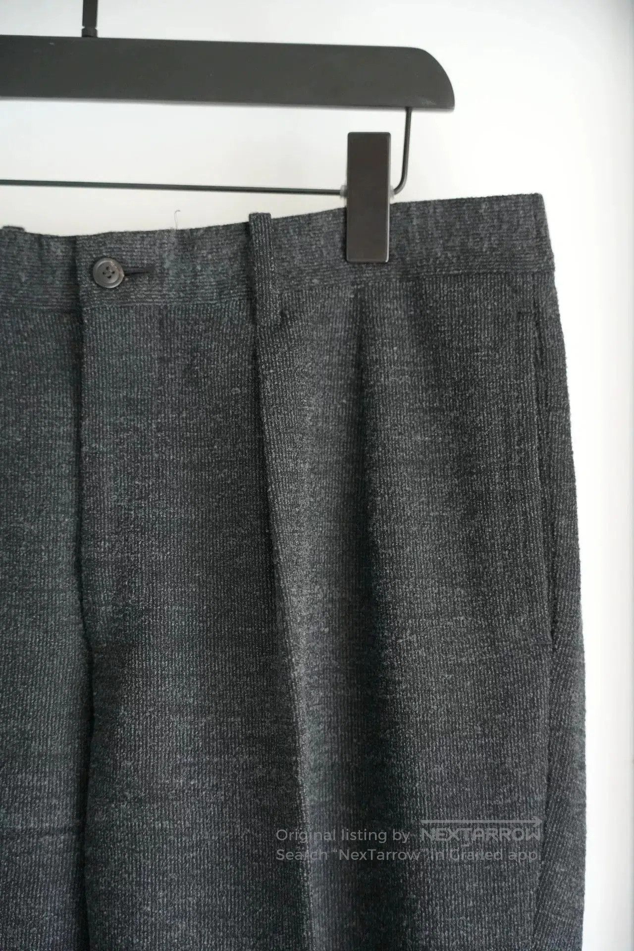 Issey Miyake issey miyake men wool trousers 06aw. Size US 44 / EU 60 - 3 Thumbnail