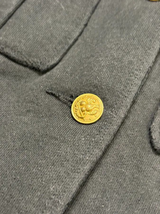 Polo Ralph Lauren 2010s Ralph Lauren Black Officer Buttoned Jacket Size S / US 4 / IT 40 - 8 Thumbnail