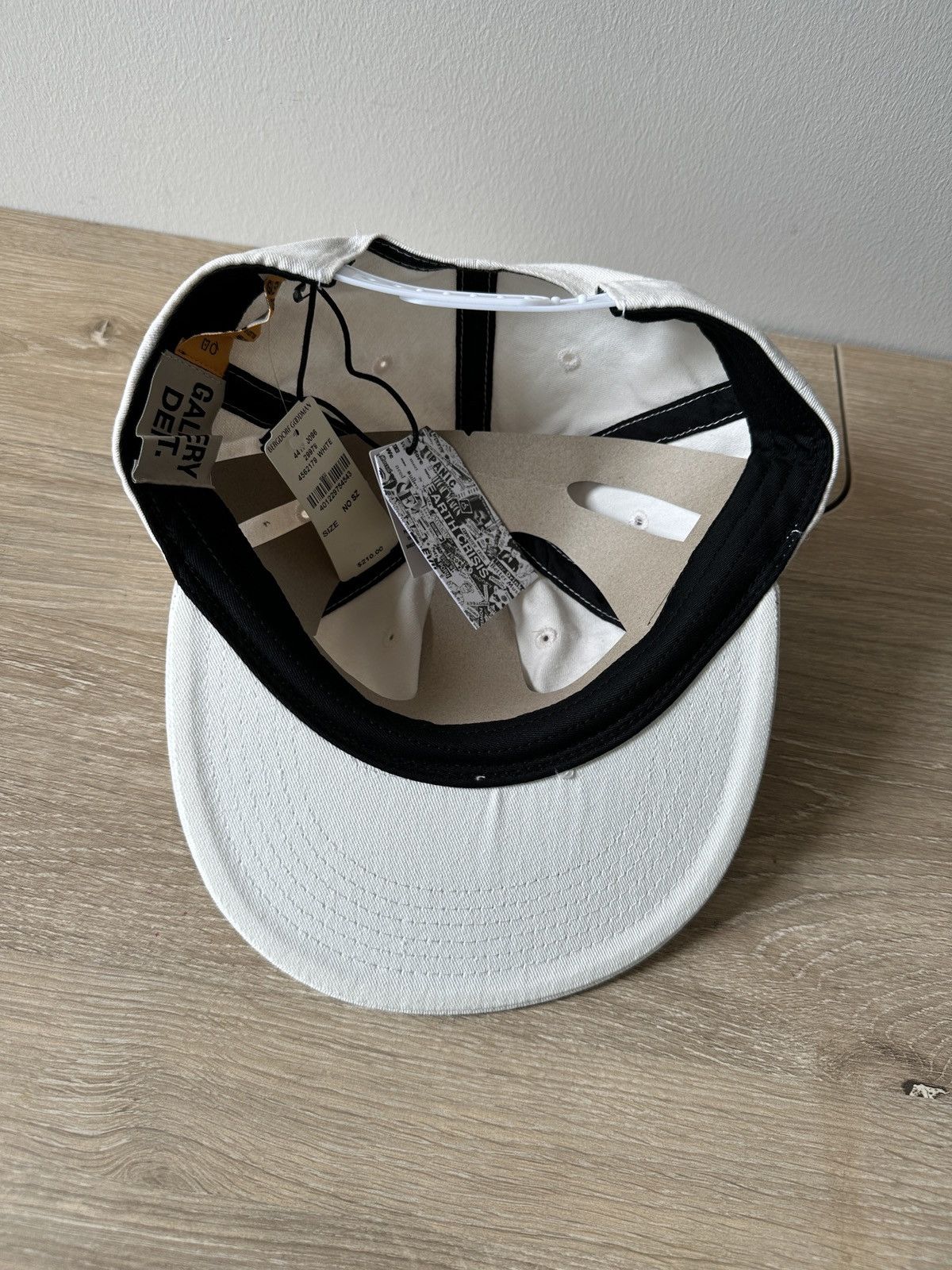 Gallery Dept. Gallery Dept. Logo Embroidered Hat White Size ONE SIZE - 3 Thumbnail