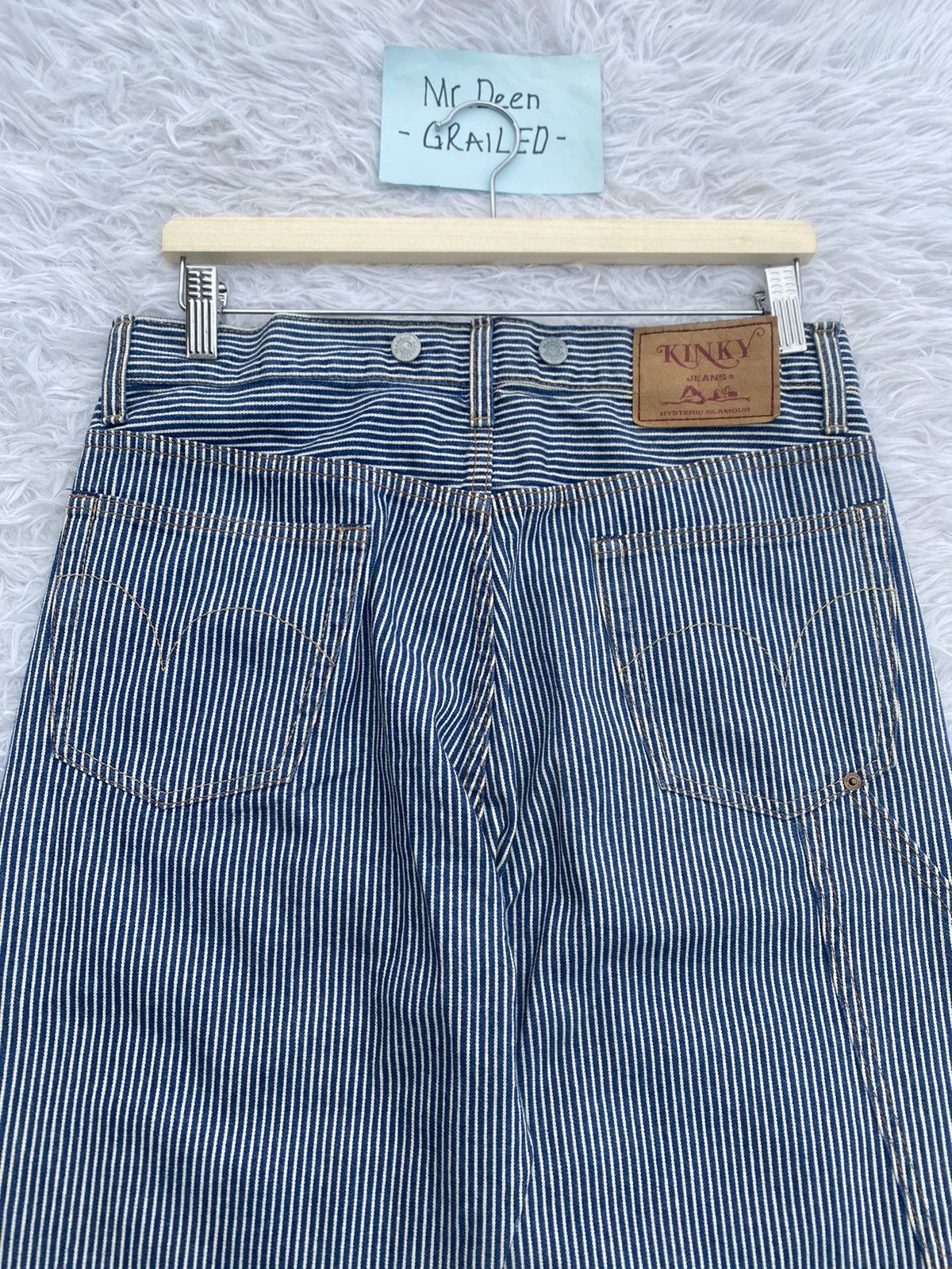 Hysteric Glamour Rare Vintage Hysteric Glamour KINKY Stripes Pant Size US 32 / EU 48 - 22 Thumbnail