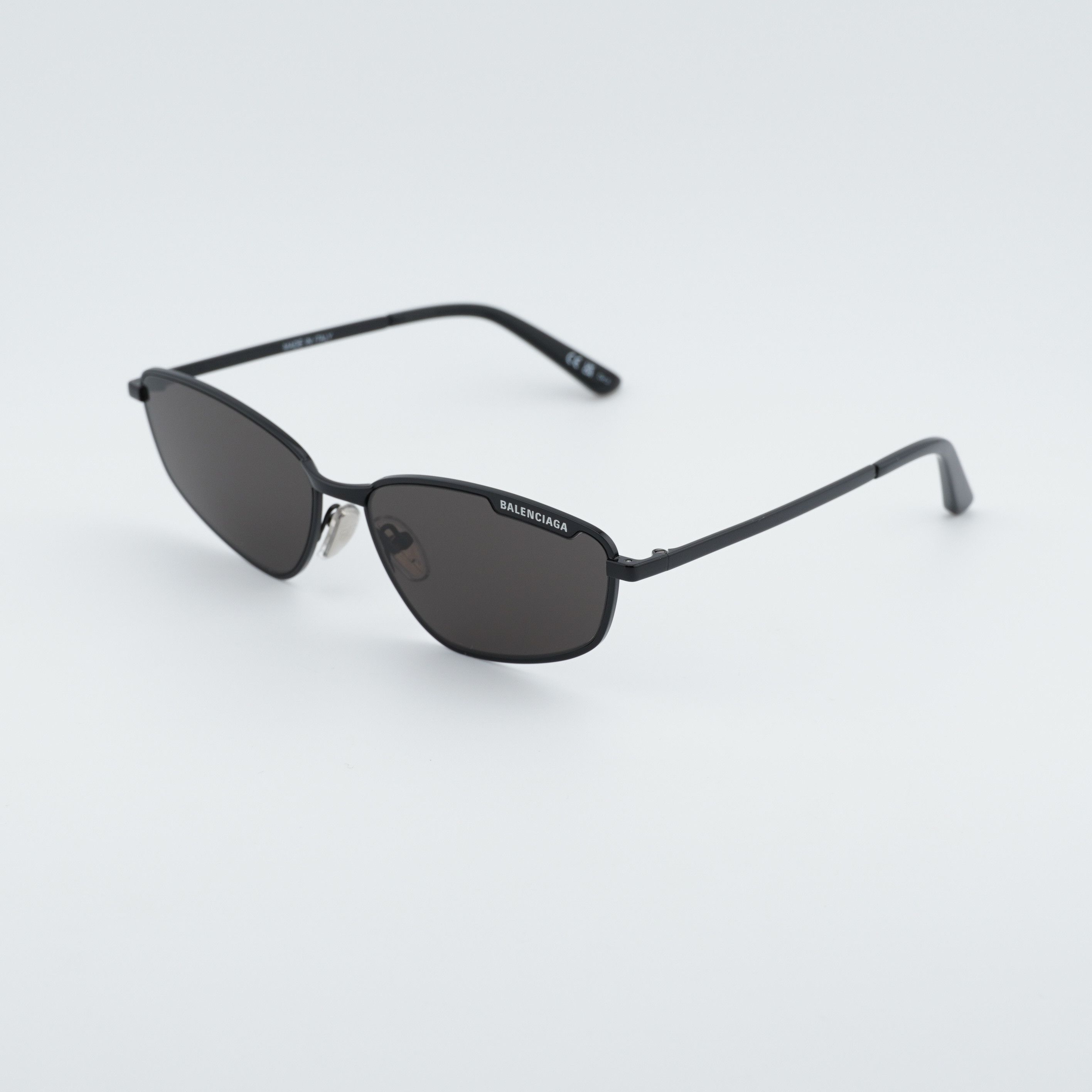 Balenciaga Balenciaga BB0277S 001 Unisex Sunglasses Black Rectangle Size ONE SIZE - 8 Thumbnail