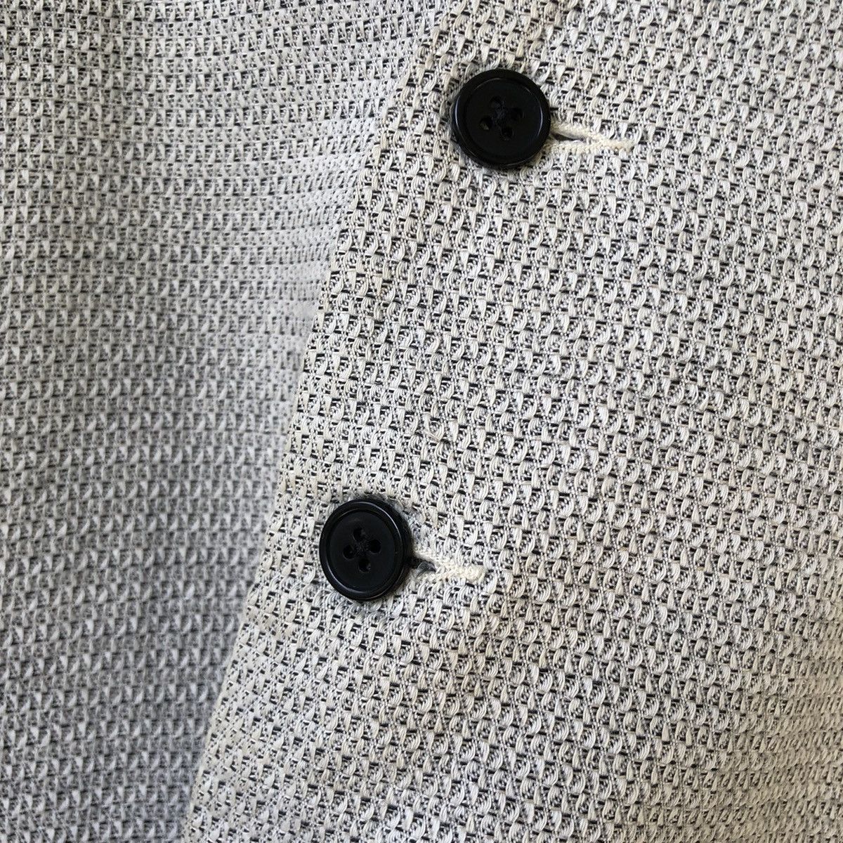 Katharine Hamnett London KATHARINE HAMNETT LONDON Linen-Cotton Vest Size US M / EU 48-50 / 2 - 10 Thumbnail