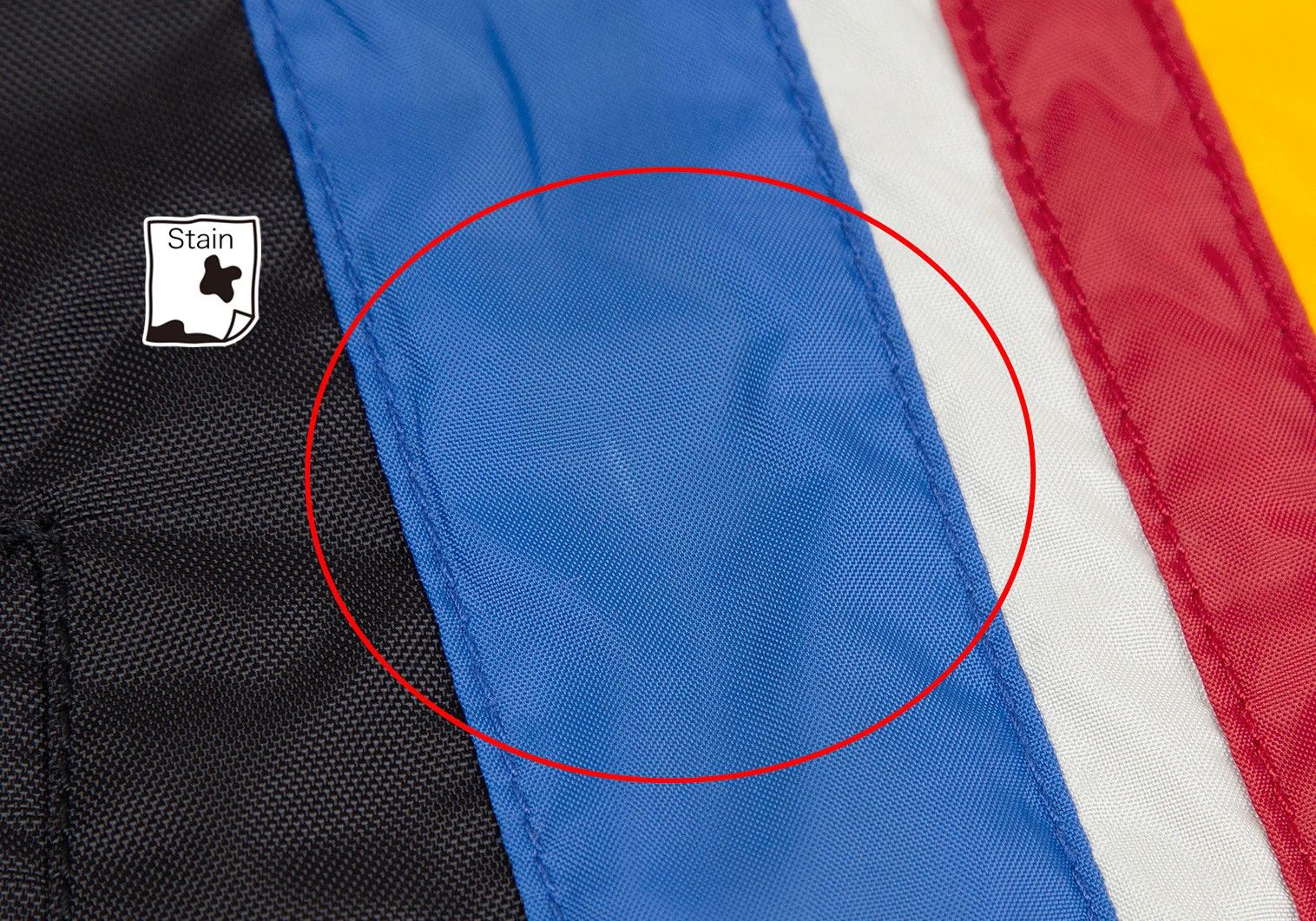 Comme des Garcons Homme Plus Color Block Raglan Coach Jacket in Black, Blue, Yellow Size US S / EU 44-46 / 1 - 8 Thumbnail
