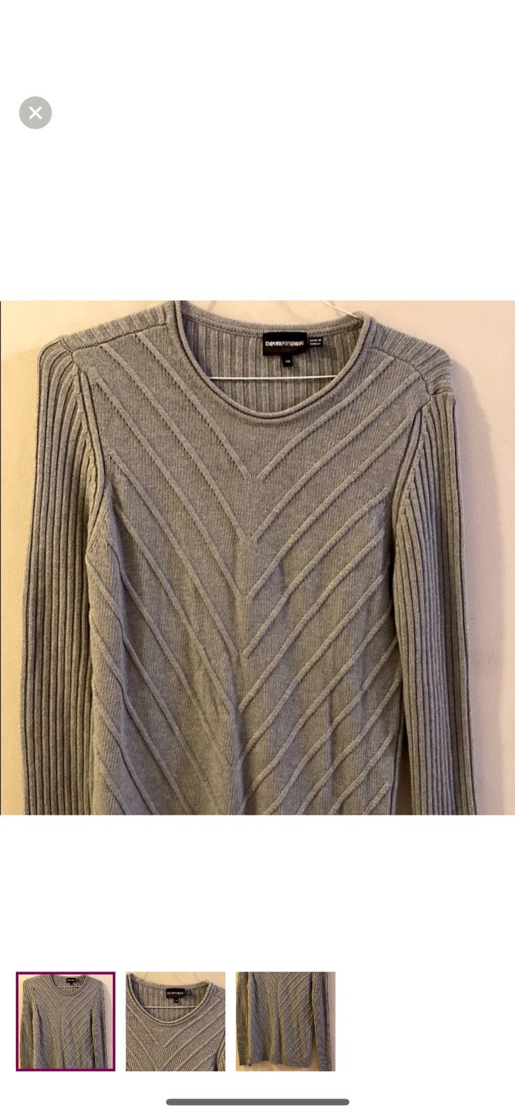 Emporio Armani Emporia Armani sweater Size US M / EU 48-50 / 2 - 2 Thumbnail