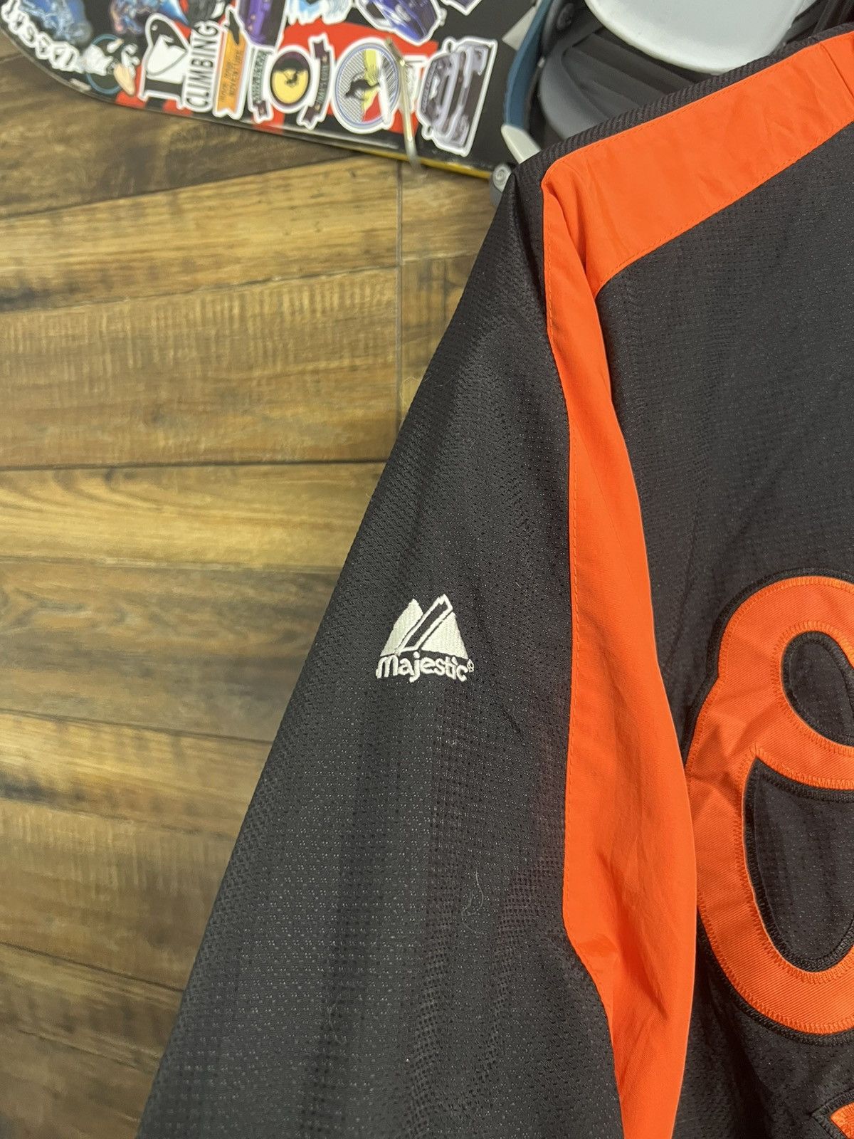 Vintage Vintage Mens Jacket Majestic MLB Baltimore Orioles Baseball Size US M / EU 48-50 / 2 - 5 Thumbnail