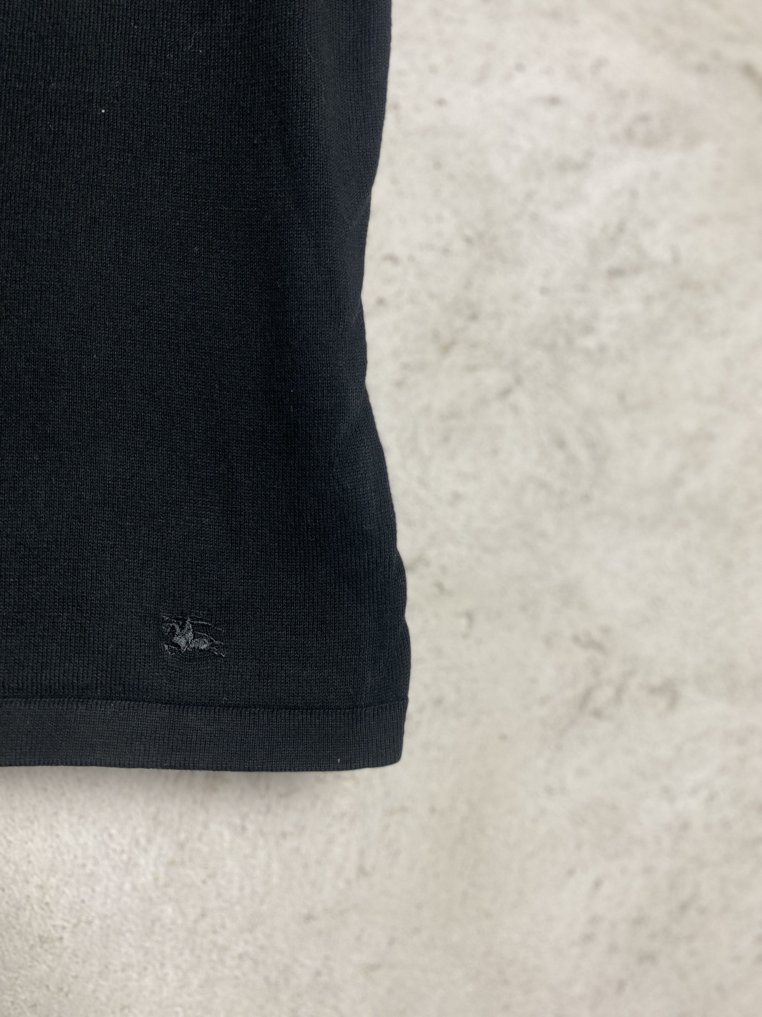 Burberry Burberry black vest cotton casual small logo Size S / US 4 / IT 40 - 2 Thumbnail