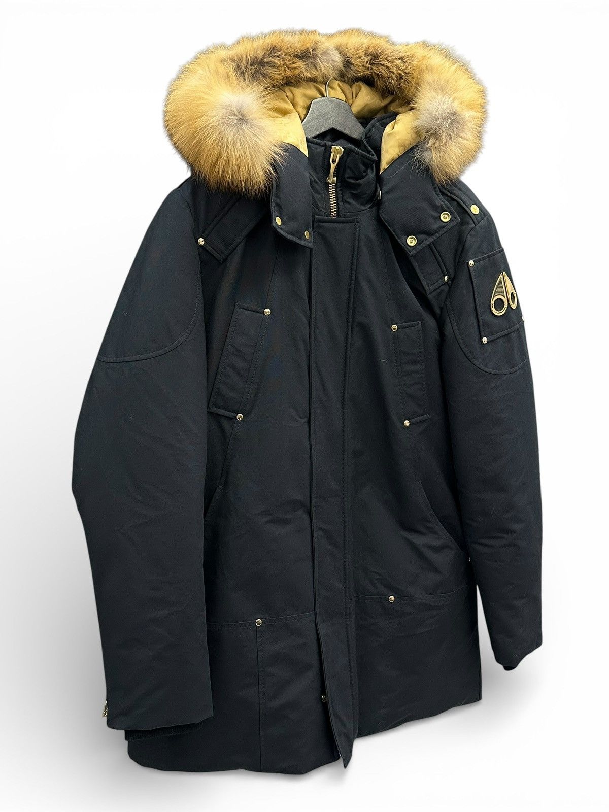 Moose Knuckles Moose Knuckle STAG LAKE PARKA "NAVY / GOLD" Size US XL / EU 56 / 4 - 3 Thumbnail