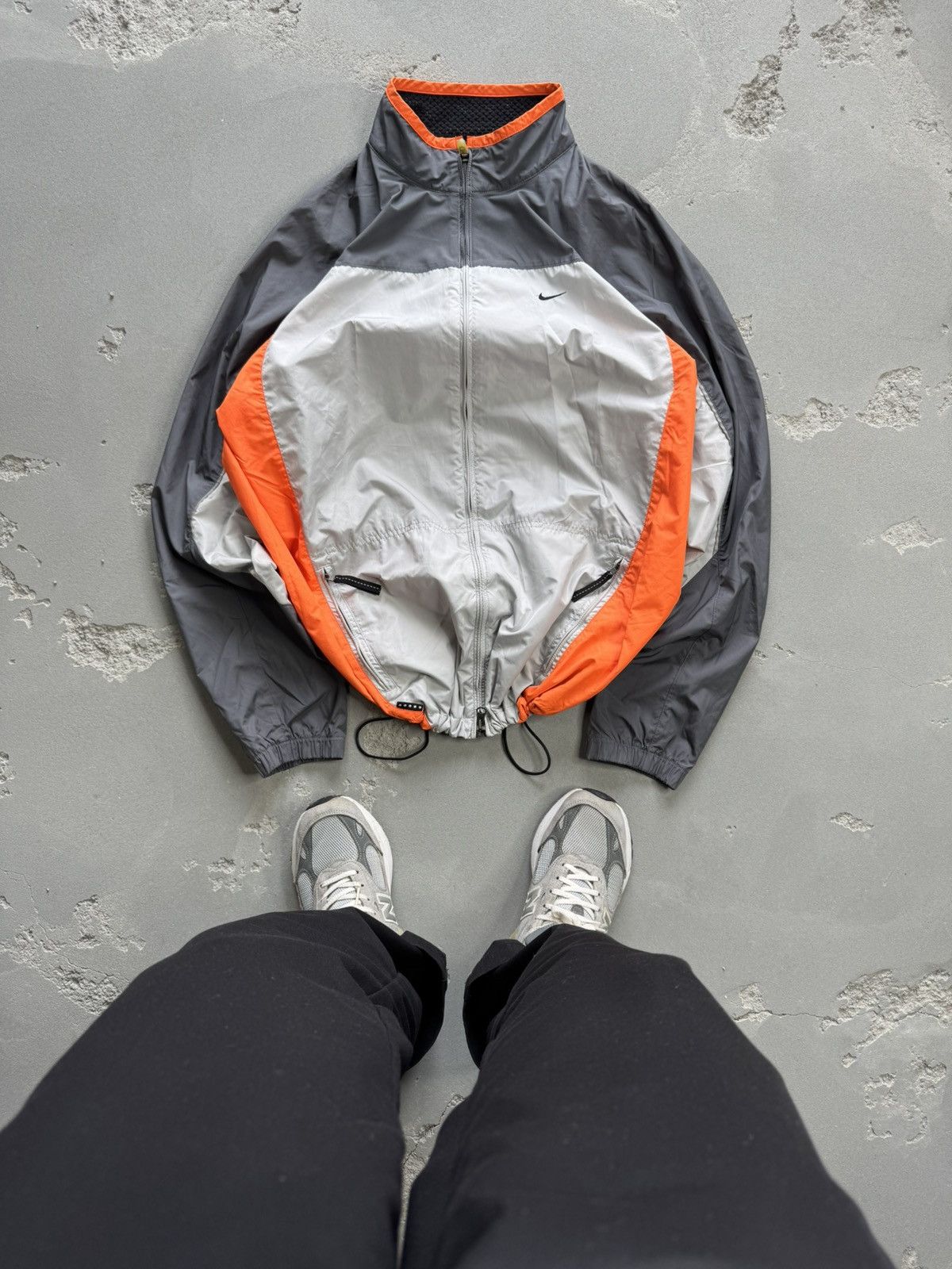 Nike × Vintage Vintage Nike Full Zip Nylon Jacket Size US L / EU 52-54 / 3 - 2 Thumbnail