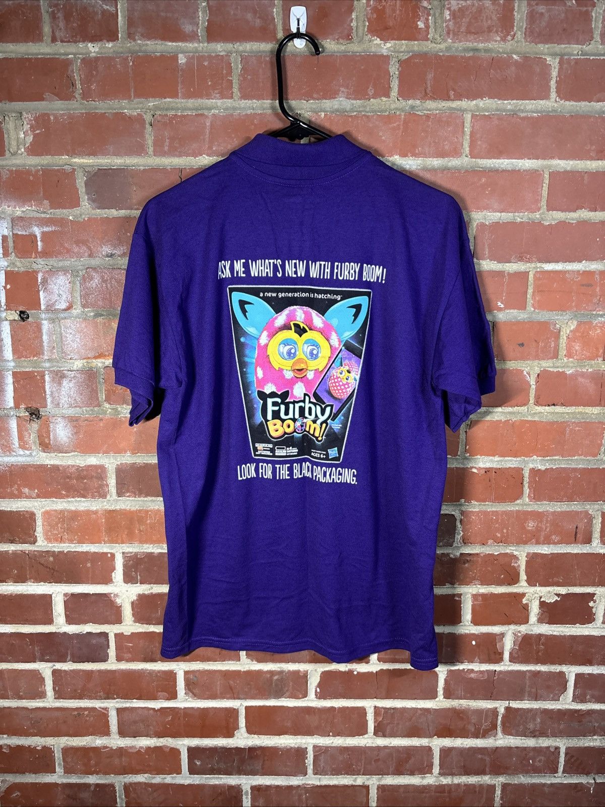 Other Furby Boom Employee Polo Embroidered Logo Collector Medium Size US M / EU 48-50 / 2 - 1 Thumbnail