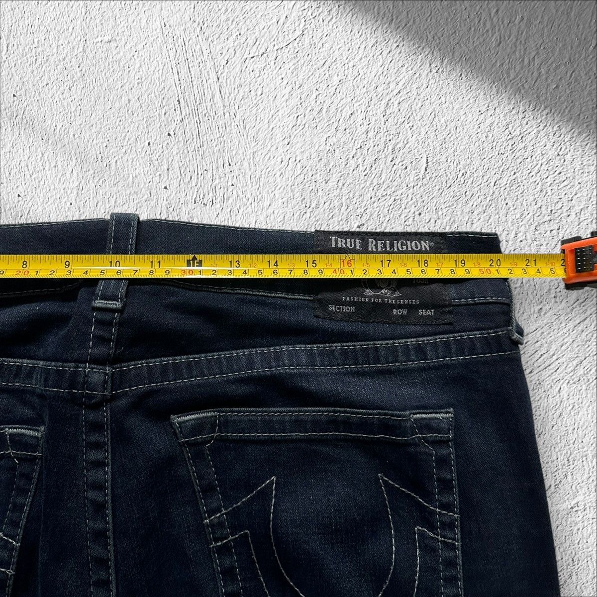 True Religion true religion rocco relaxed skinny jeans men’s 38 navy blue Size US 38 / EU 54 - 7 Thumbnail
