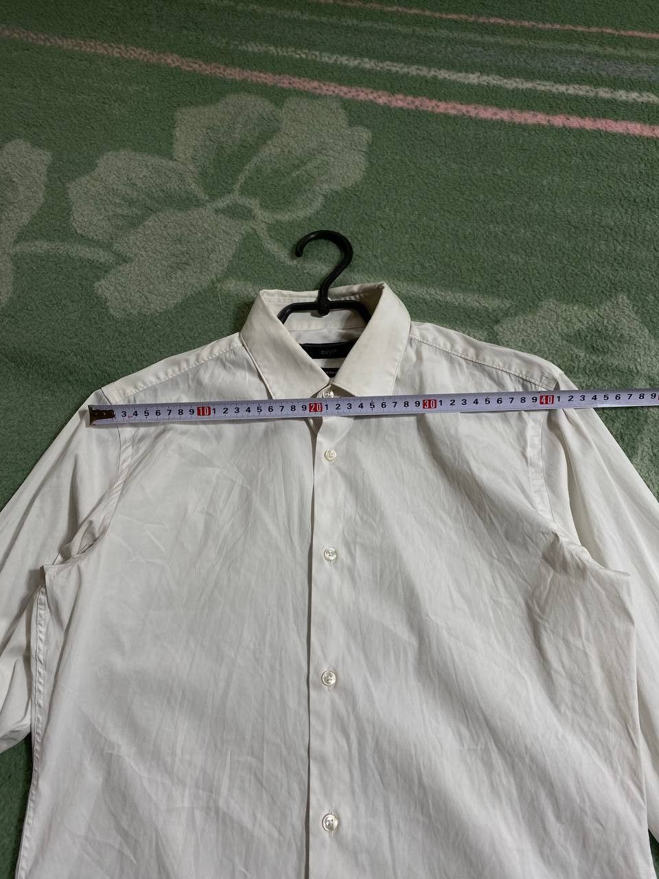 Hugo Boss × Vintage Vintage Hugo Boss Long Sleeve Embroidered Logo Shirt Size US XXL / EU 58 / 5 - 10 Thumbnail