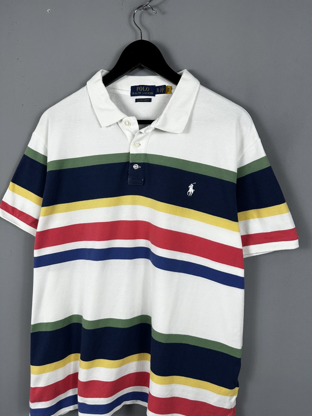 Vintage Polo Ralph Lauren Vintage Polo T-Shirt Size US XL / EU 56 / 4 - 2 Thumbnail