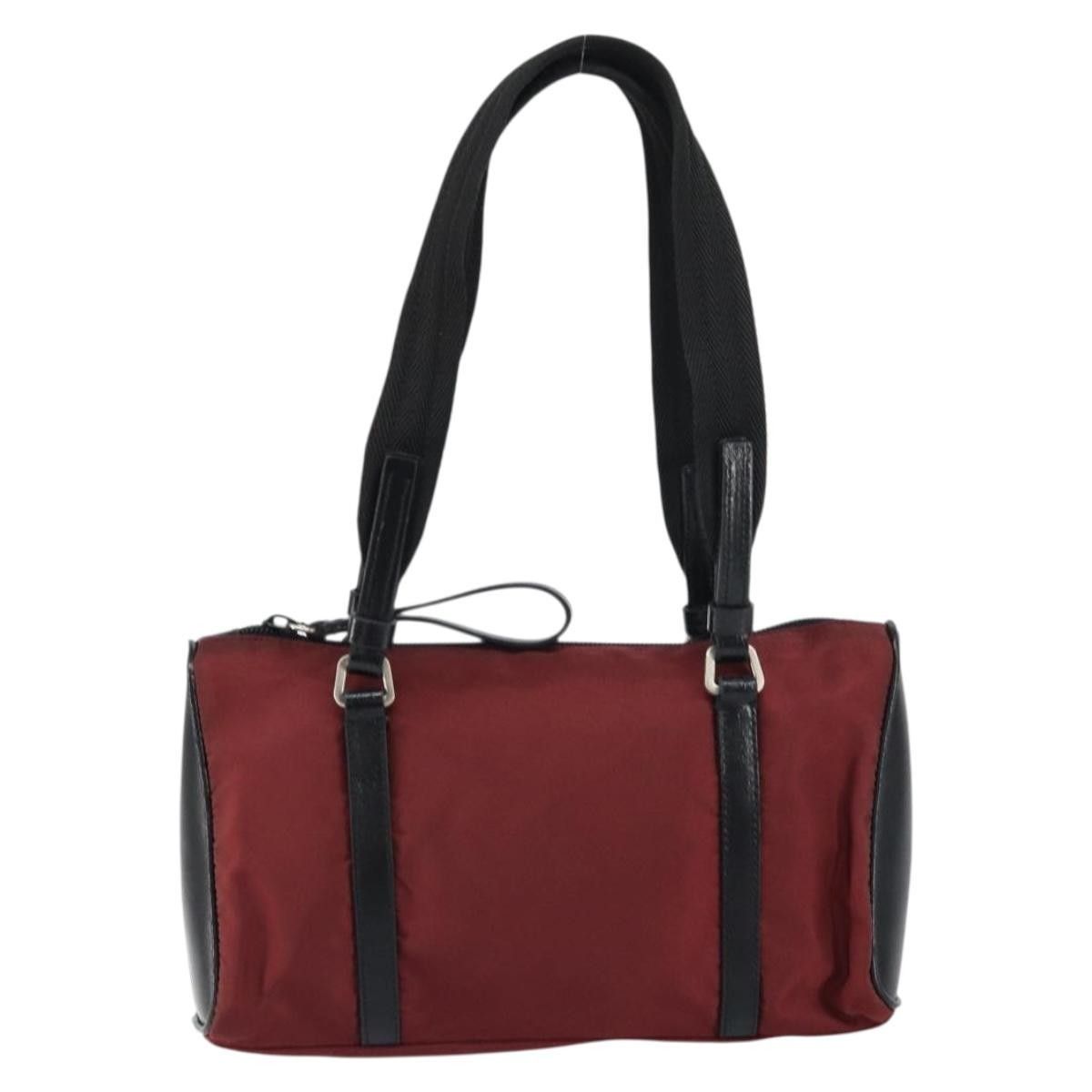 Prada Prada Vintage Zip Handbag Tessuto Size ONE SIZE - 1 Thumbnail