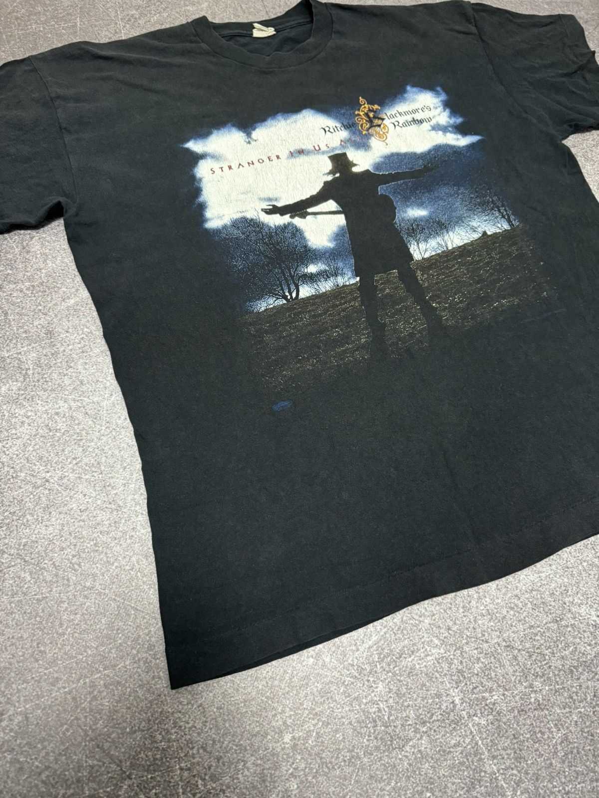 Band Tees Vintage 1995 Ritchie Blackmore Rainbow T Shirt Size US L / EU 52-54 / 3 - 5 Thumbnail
