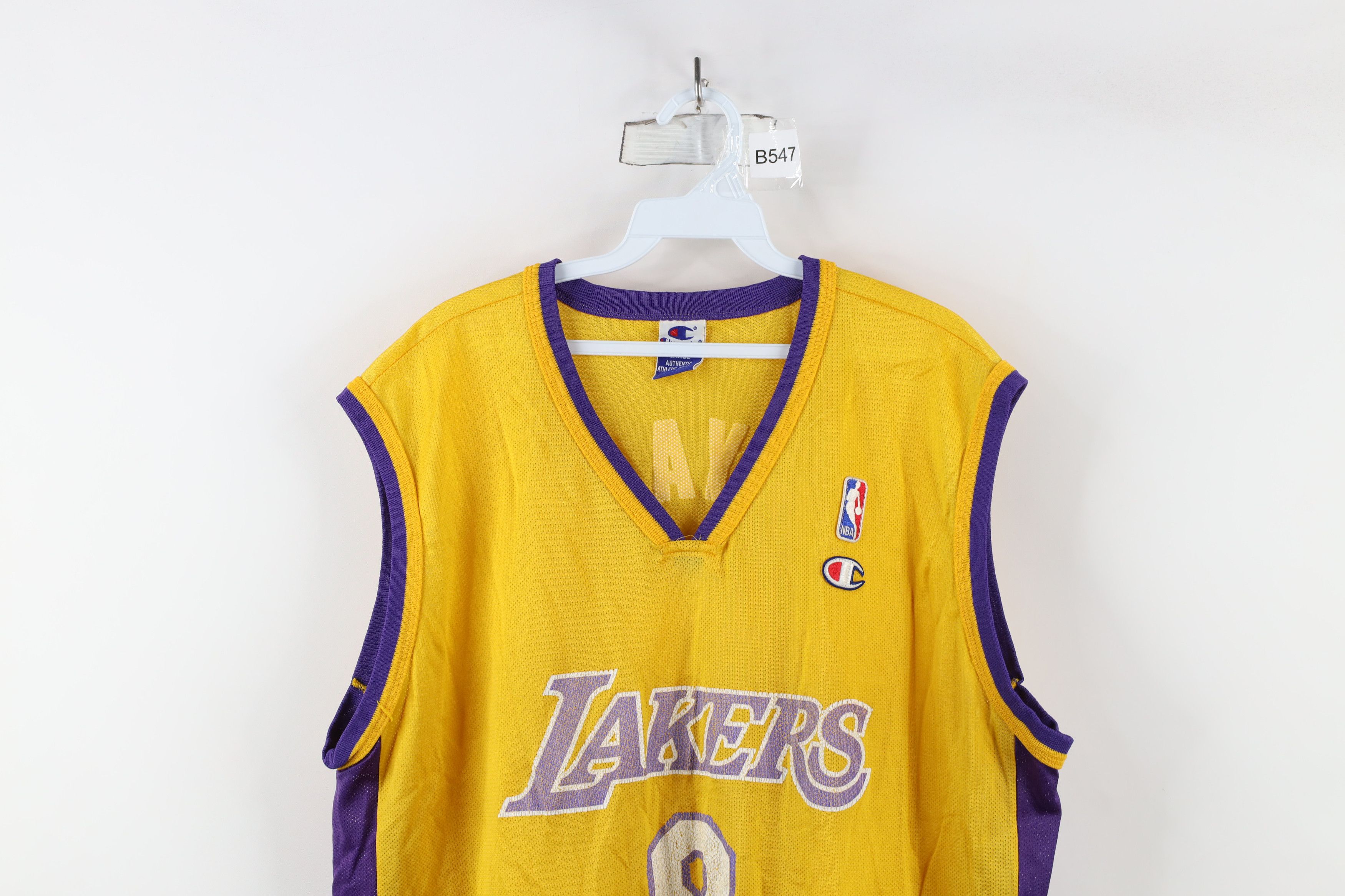 Champion × Vintage Vintage 90s Champion Los Angeles Lakers Basketball Jersey #8 Size US L / EU 52-54 / 3 - 2 Thumbnail