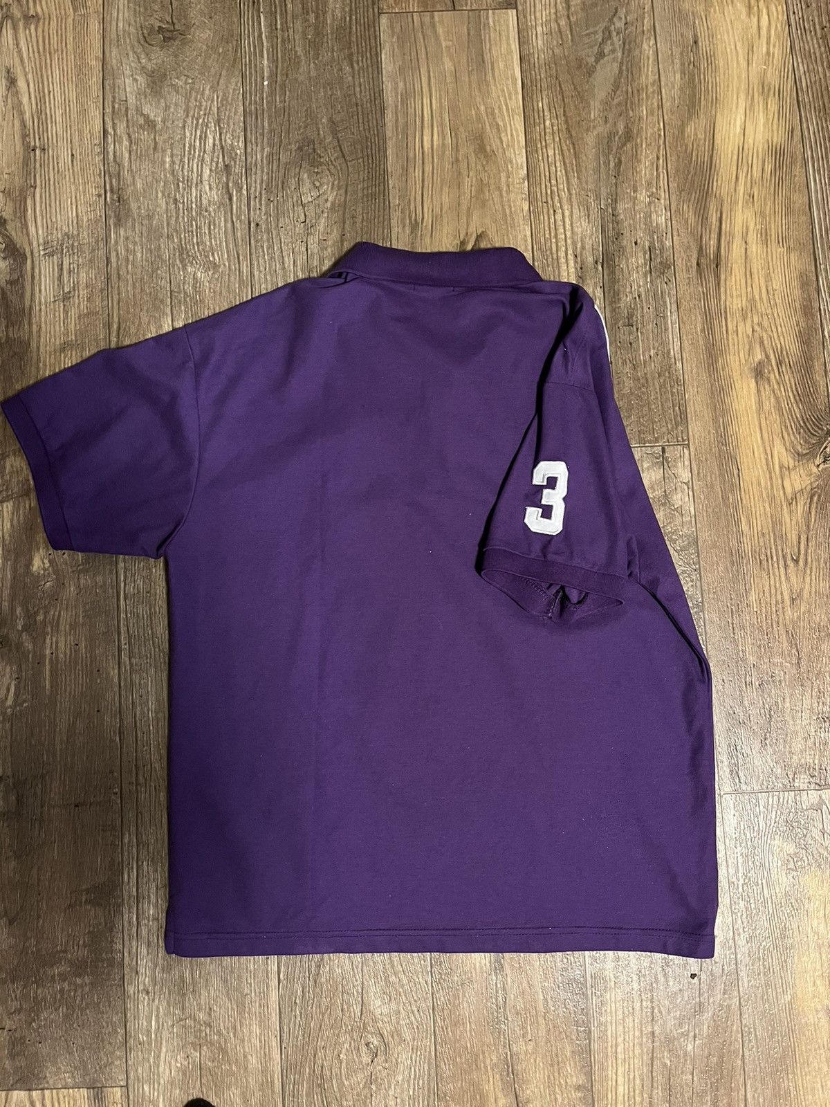Polo Ralph Lauren Polo Ralph Lauren Polo | Classic OG Polo Tee Purple w/ Logo Size US L / EU 52-54 / 3 - 3 Thumbnail