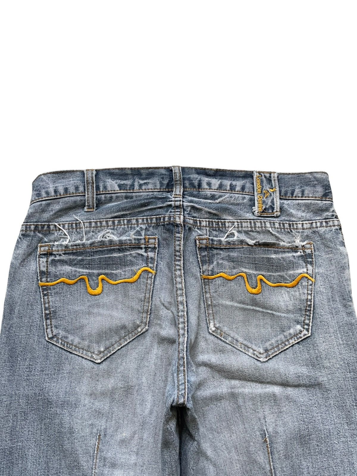 Japanese Brand Vintage Japanese Brand Faded Bootcut Flare Jeans Size US 30 / EU 46 - 8 Thumbnail