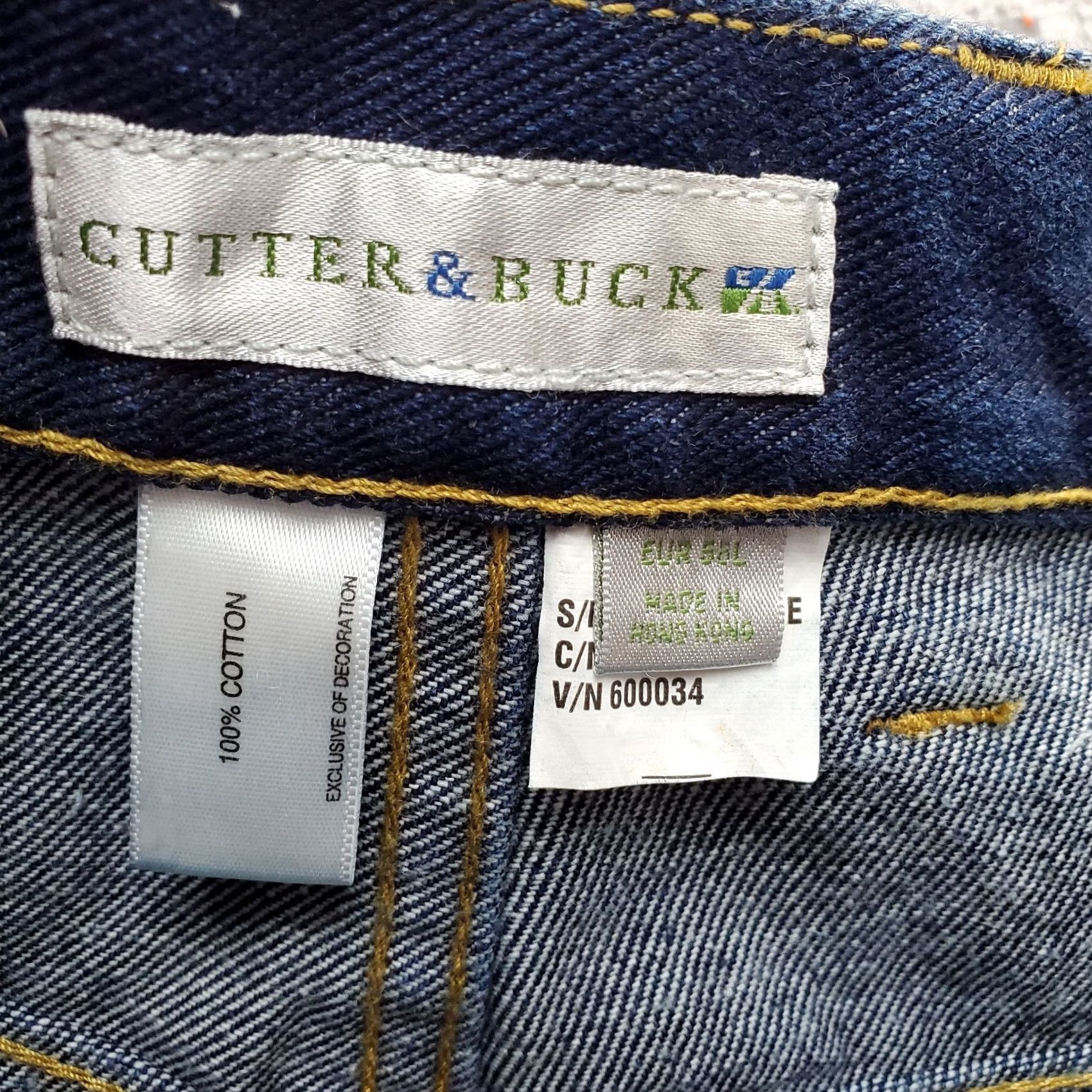 Cutter & Buck Cutter & Buck Jeans Mens 40T Blue High Rise Medium Wash 5-Pocket Straight Leg Mens Size 40 Blue 5-Pocket Denim Jeans Size US 40 / EU 56 - 6 Thumbnail