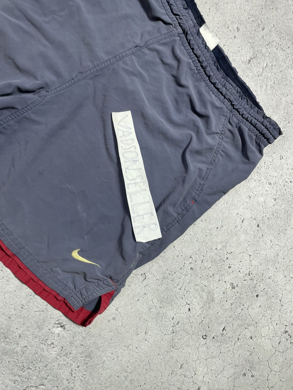 Nike × Vintage Nike Team F.C Barcelona Vintage 90s Nylon Shorts Soccer Jers Size US 34 / EU 50 - 6 Thumbnail
