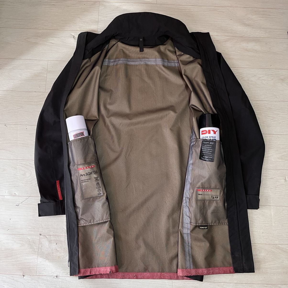 Prada 💥 Prada sport coat jacket goretex art.SGV732 Size US M / EU 48-50 / 2 - 11 Thumbnail