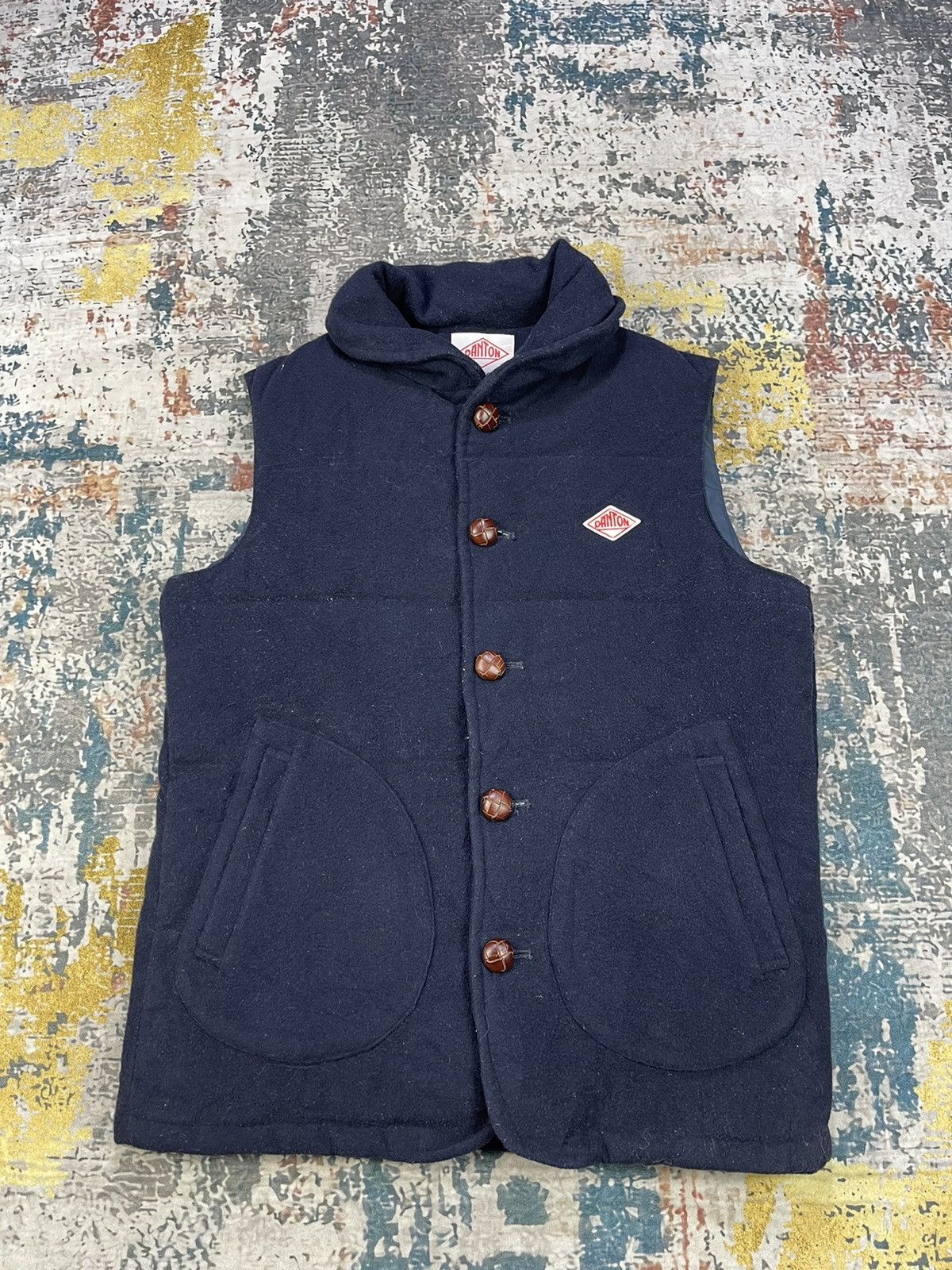 Danton Danton X BEAMS Feather Down Vest Size US M / EU 48-50 / 2 - 1 Thumbnail