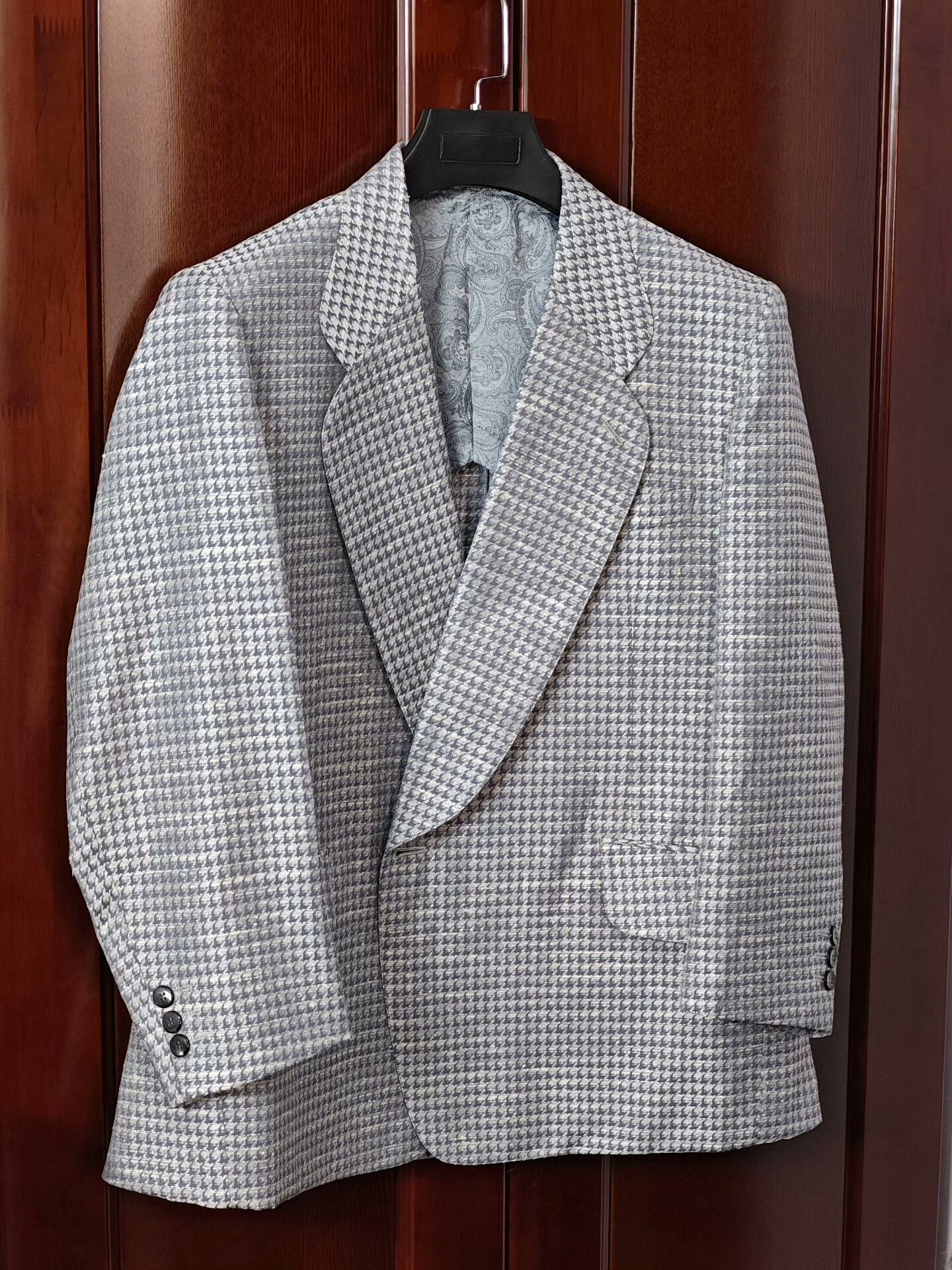 Agnona Italian Agnona Custom Silk Suit Jacket Size US M / EU 48-50 / 2 - 1 Thumbnail