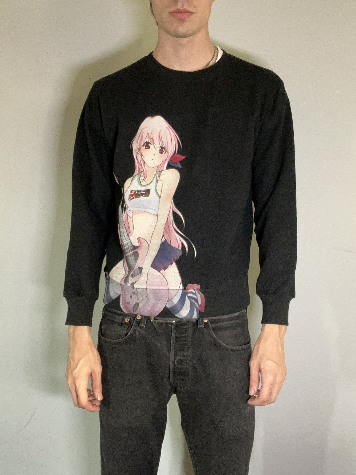 Vintage Anime Girl Crewneck Size US M / EU 48-50 / 2 - 3 Thumbnail