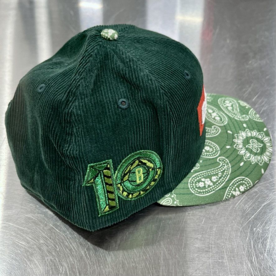 MyFitteds Brooklyn Nets Box Logo 59FIFTY Corduroy MyFitteds Hat 7 5/8 Size ONE SIZE - 3 Thumbnail