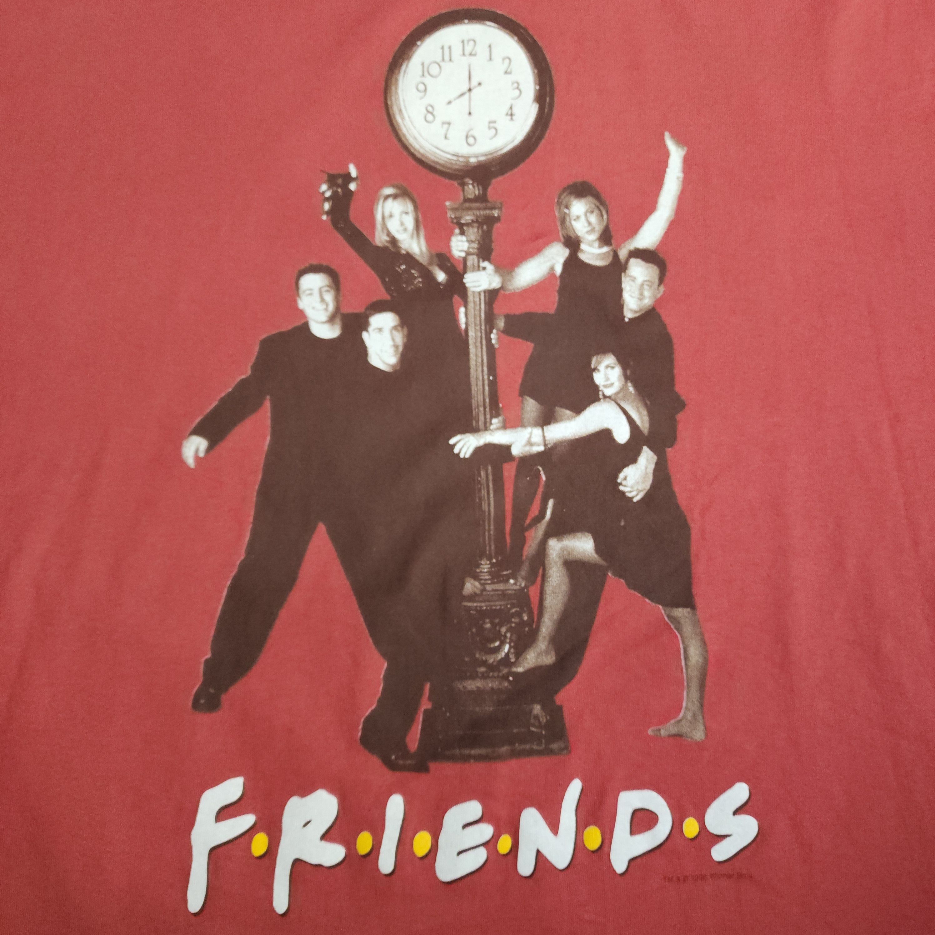 Vintage × Warner Bros Vintage 1996 FRIENDS TV sitcom Warner Bros Shirts Size US XXL / EU 58 / 5 - 7 Thumbnail