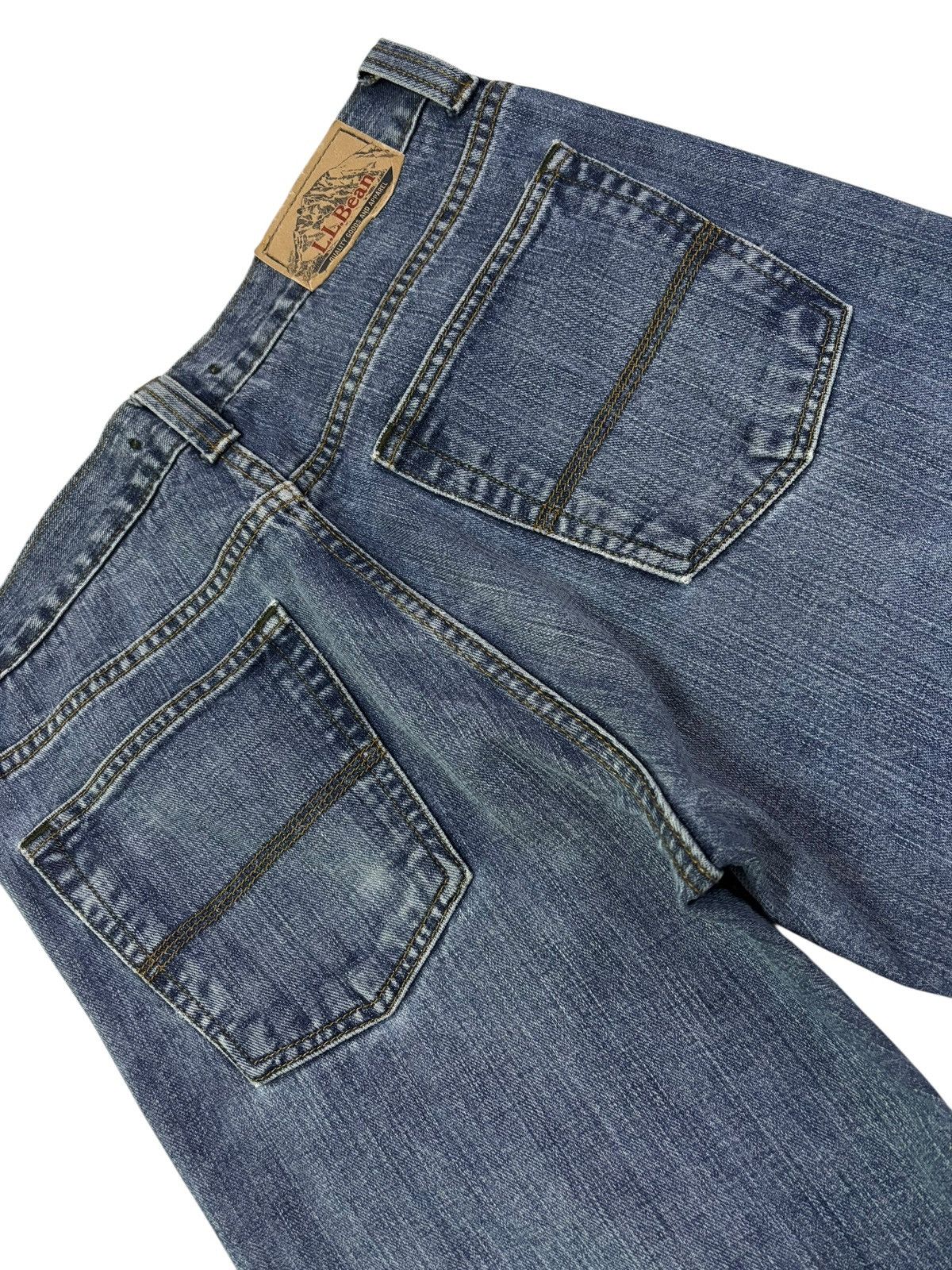 L.L. Bean Vtg L.L.Bean Standard Fit Jeans Size US 31 - 4 Thumbnail