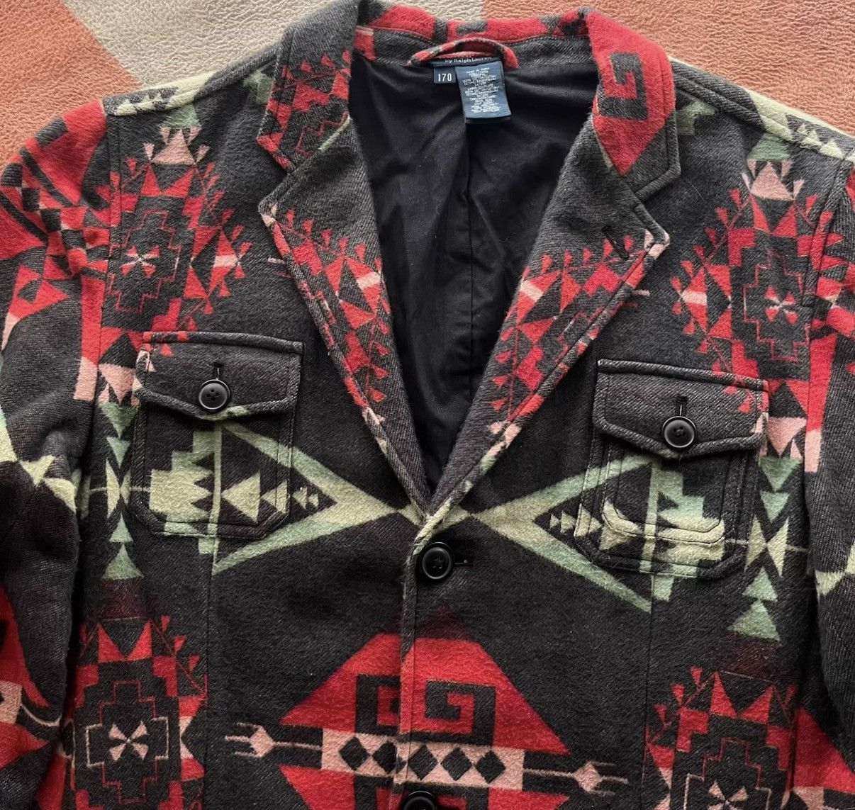 Polo Ralph Lauren Ralph Lauren Polo Southwestern Western Blazer K22 Size US S / EU 44-46 / 1 - 4 Thumbnail