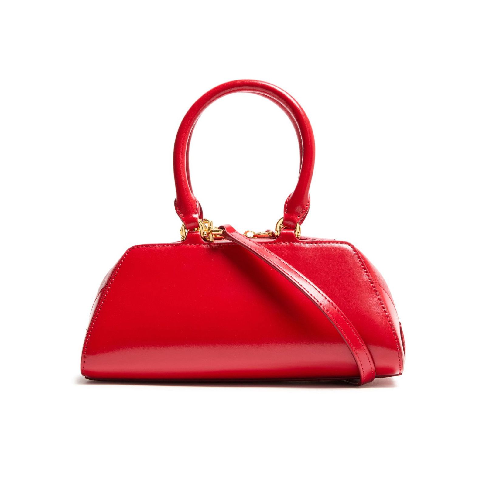 Givenchy GIVENCHY Antigona Mini Red Leather Top Handle Bag New Size ONE SIZE - 3 Thumbnail