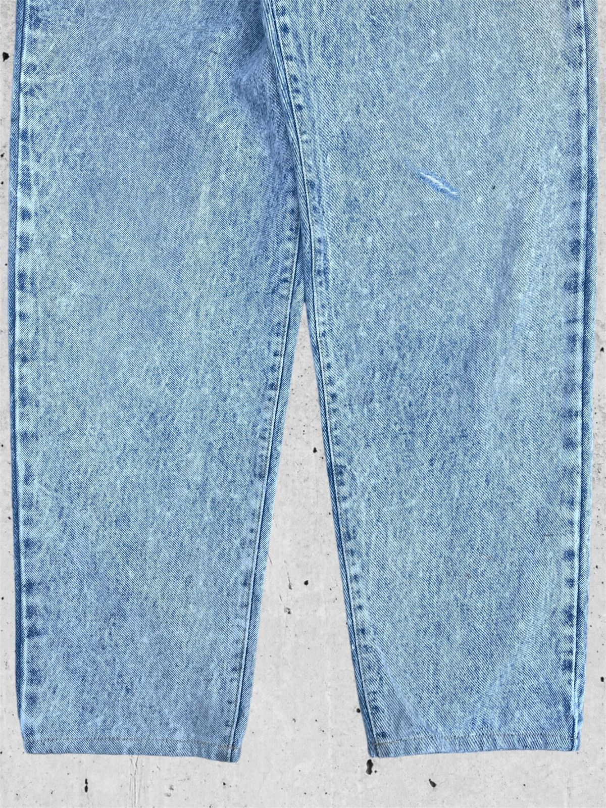 Japanese Brand × Jean 🔥 Coast Light Blue Rusty Distressed Denim W32🔥 Size 32" / US 10 / IT 46 - 3 Thumbnail