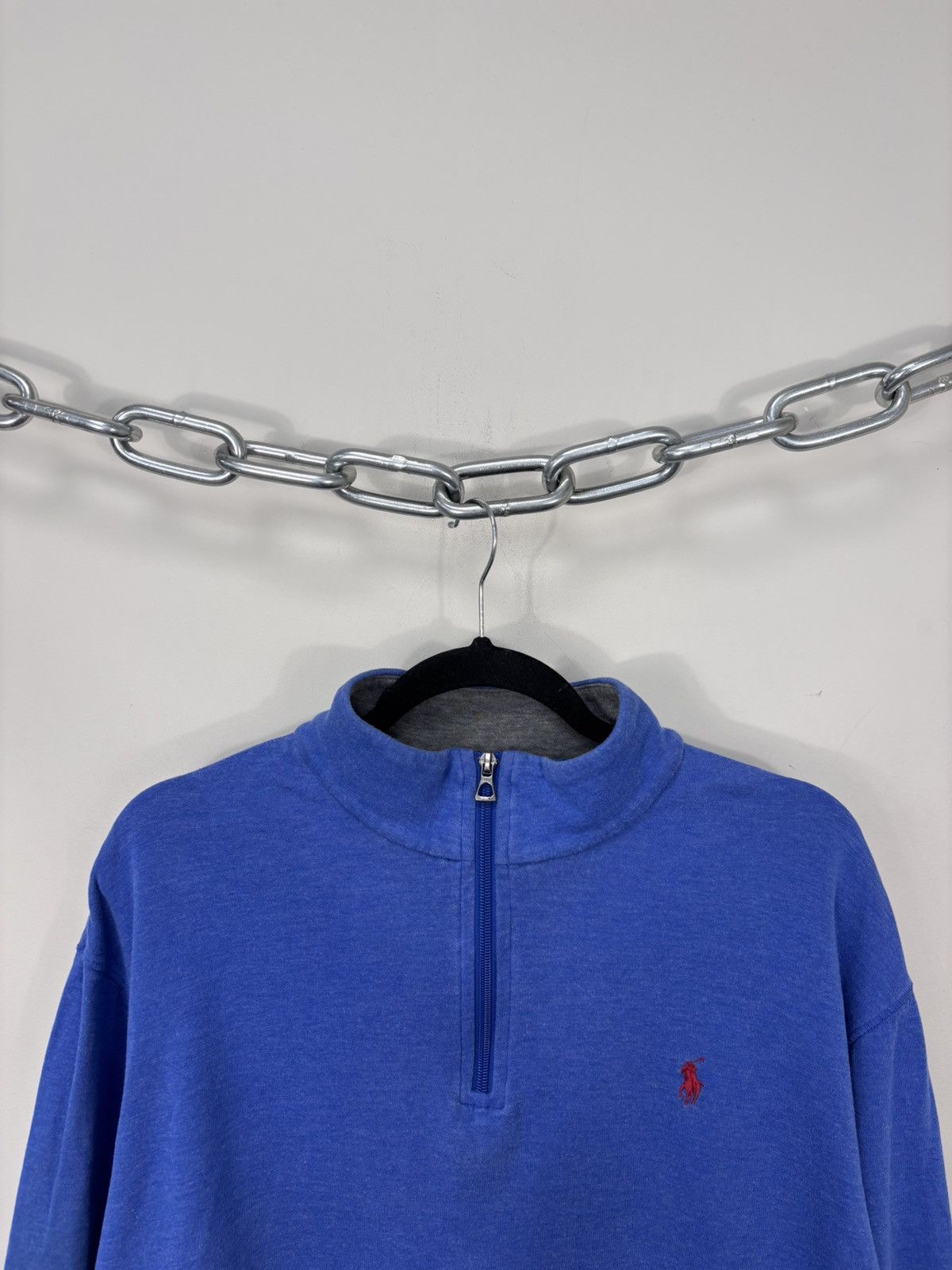 Polo Ralph Lauren Polo Ralph Lauren Men’s 1/4 Zip Sweater Jersey Pullover Blue Size US XL / EU 56 / 4 - 3 Thumbnail