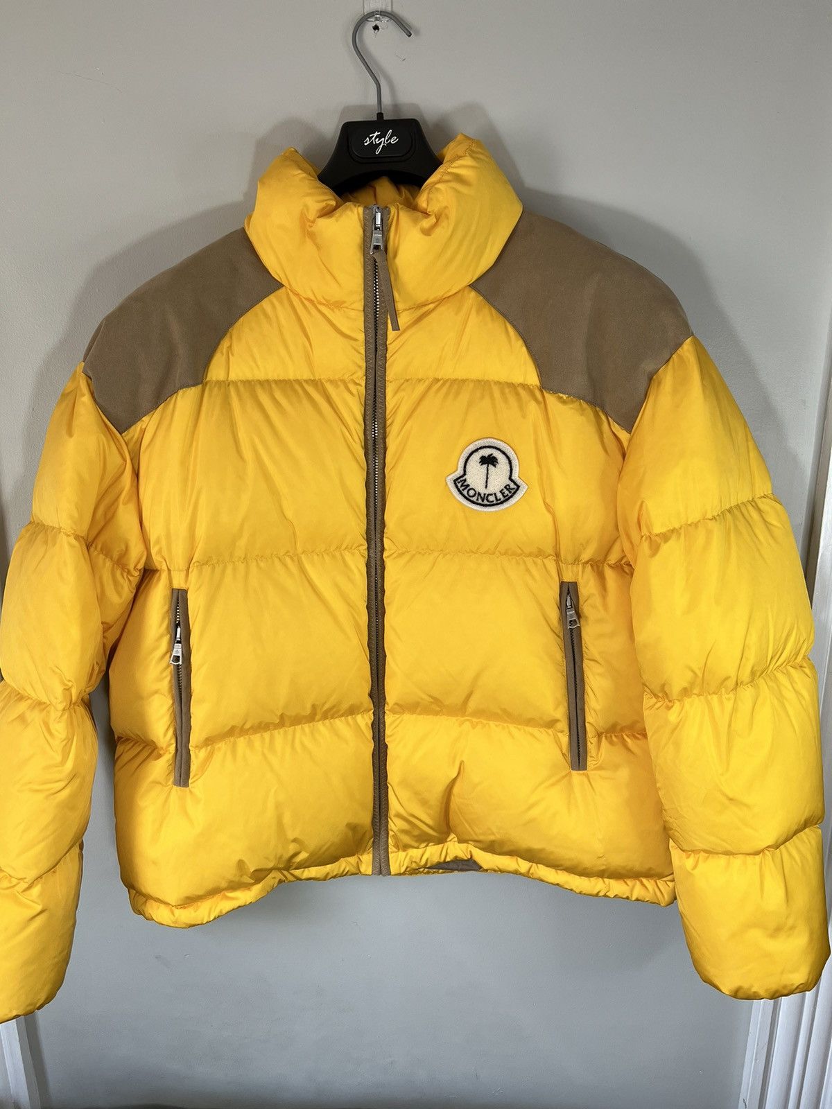 Moncler × Palm Angels Moncler x Palm Angels Kelsey Puffer Jacket Size US XL / EU 56 / 4 - 1 Thumbnail