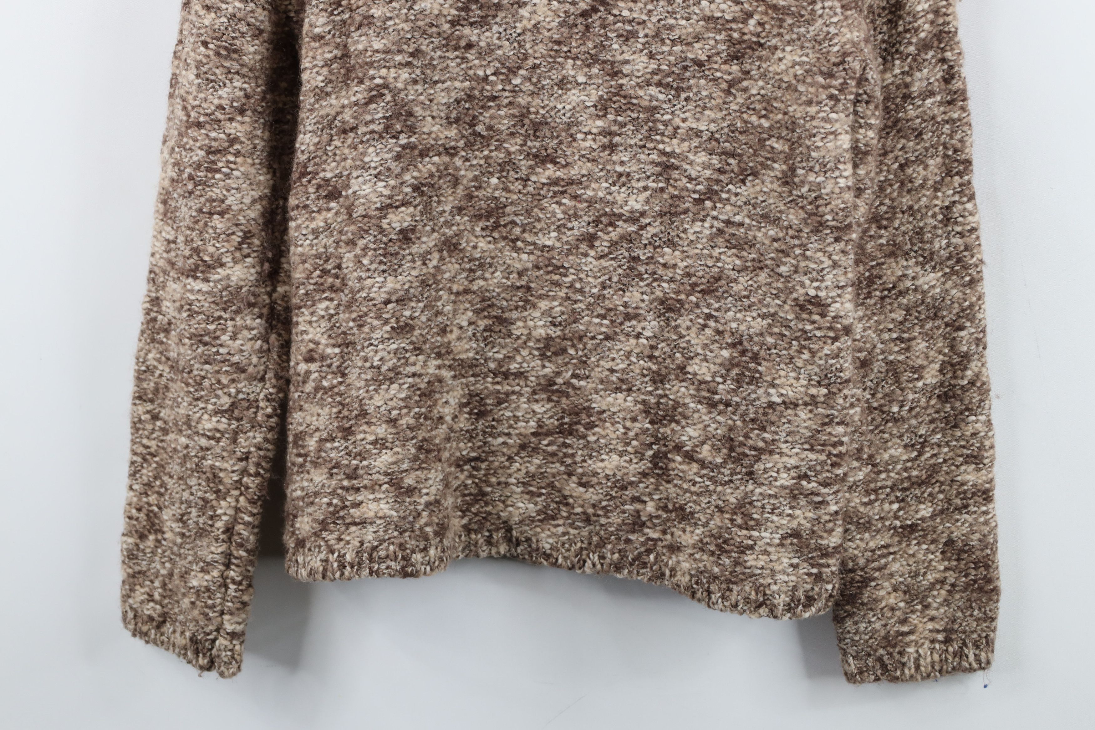 Vintage Vintage 90s Streetwear Wool Blend Knit Mock Neck Sweater Size M / US 6-8 / IT 42-44 - 3 Thumbnail
