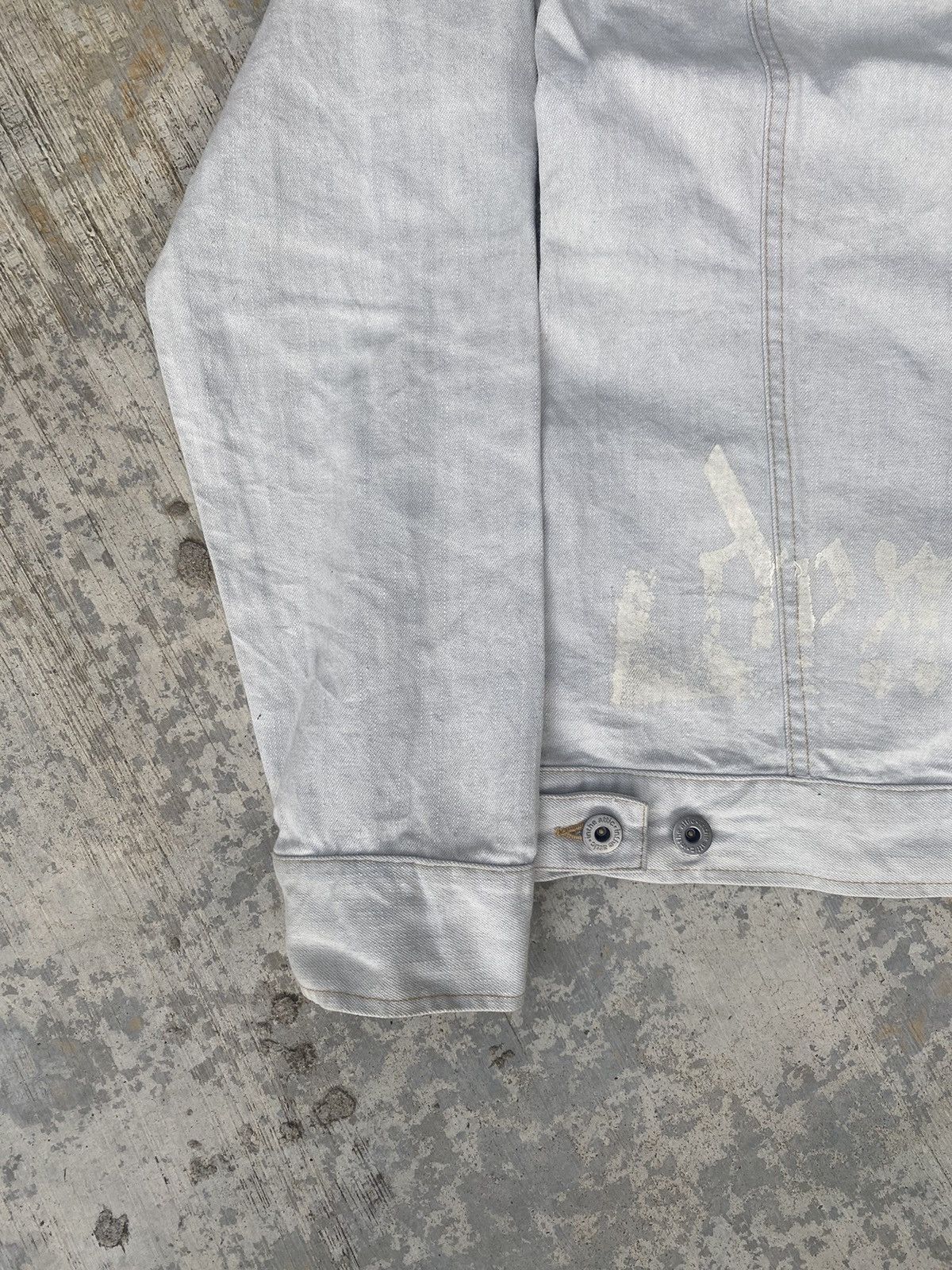 In The Attic Distressed In the Attic Homme Denim Jacket Size M / US 6-8 / IT 42-44 - 7 Thumbnail