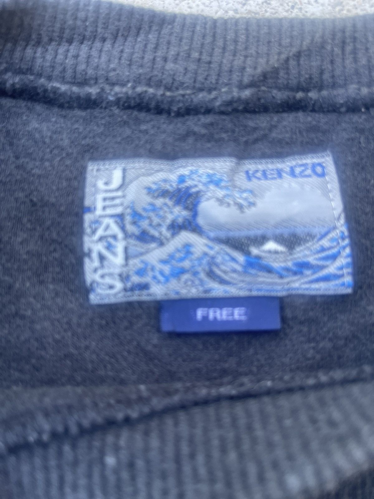 Kenzo × Vintage VINTAGE KENZO JEANS BACKHIT LOGO EMBROIDERY SWEATSHIRT Size US M / EU 48-50 / 2 - 3 Thumbnail