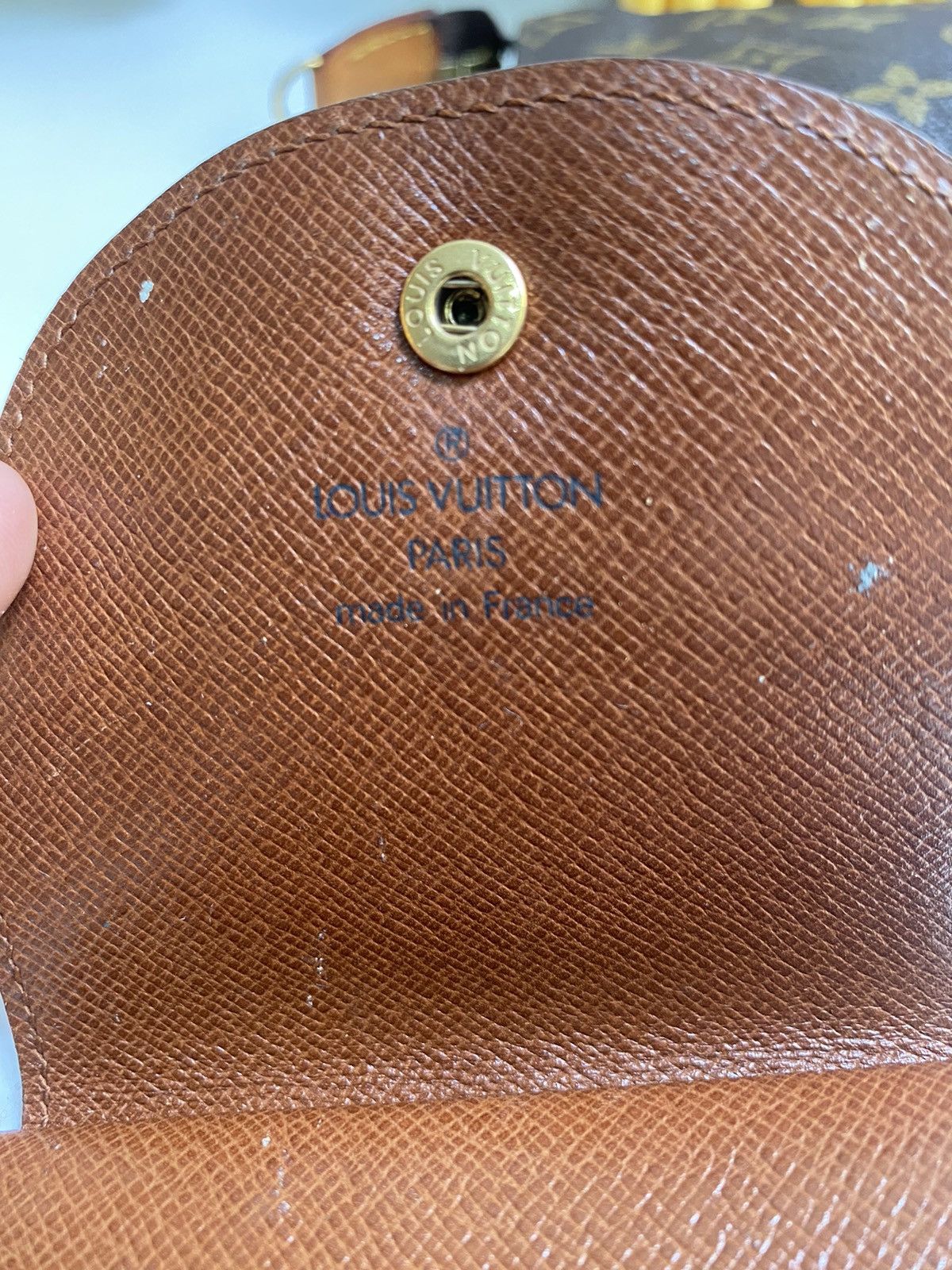 Vintage LOUIS VUITTON LV Porte Monnaie Guze Coin Purse Monogram Size ONE SIZE - 8 Thumbnail