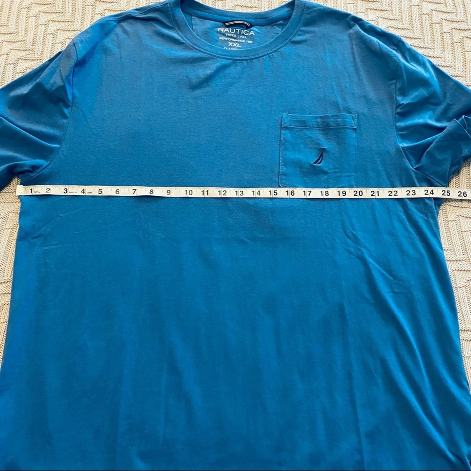 Nautica Nautica blue classic tee Size US XXL / EU 58 / 5 - 5 Thumbnail