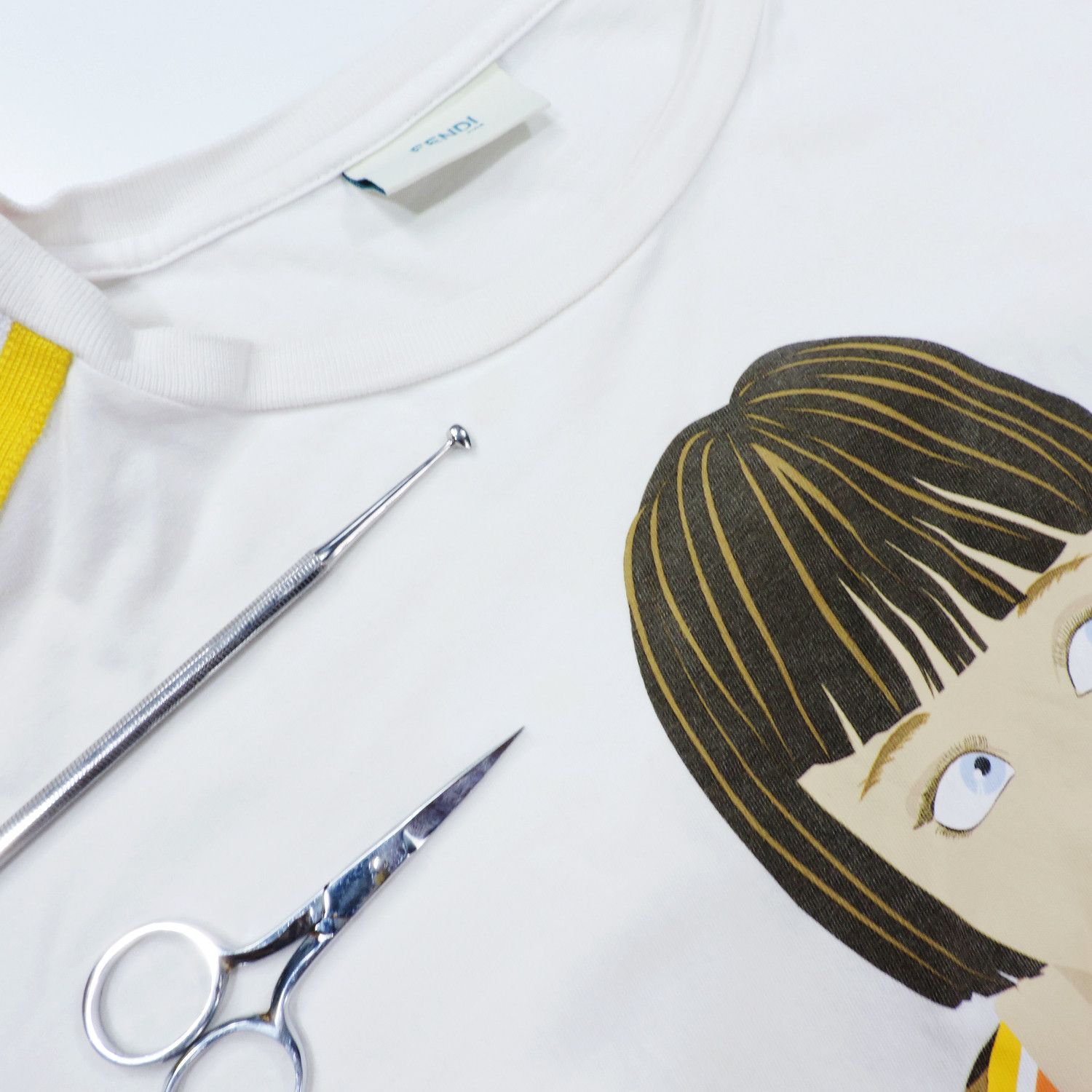 Fendi FENDI GIRL STILL WATER BIG PRINTED T-SHIRT Size M / US 6-8 / IT 42-44 - 14 Thumbnail