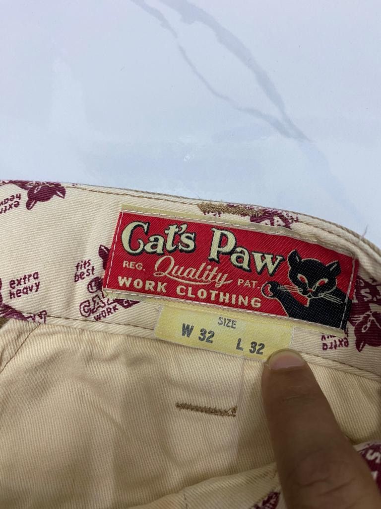 CAT'S PAW × Toyo Enterprises 🔥CAT’S PAW TOYO ENTERPRISES JAPAN KHAKI TROUSERS PANTS Size US 32 / EU 48 - 7 Thumbnail