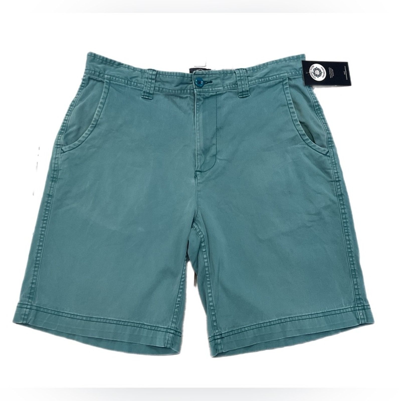 St. Johns Bay St. John’s Bay Comfort fit Blue Cotton Shorts size 34 Size US 34 / EU 50 - 1 Thumbnail