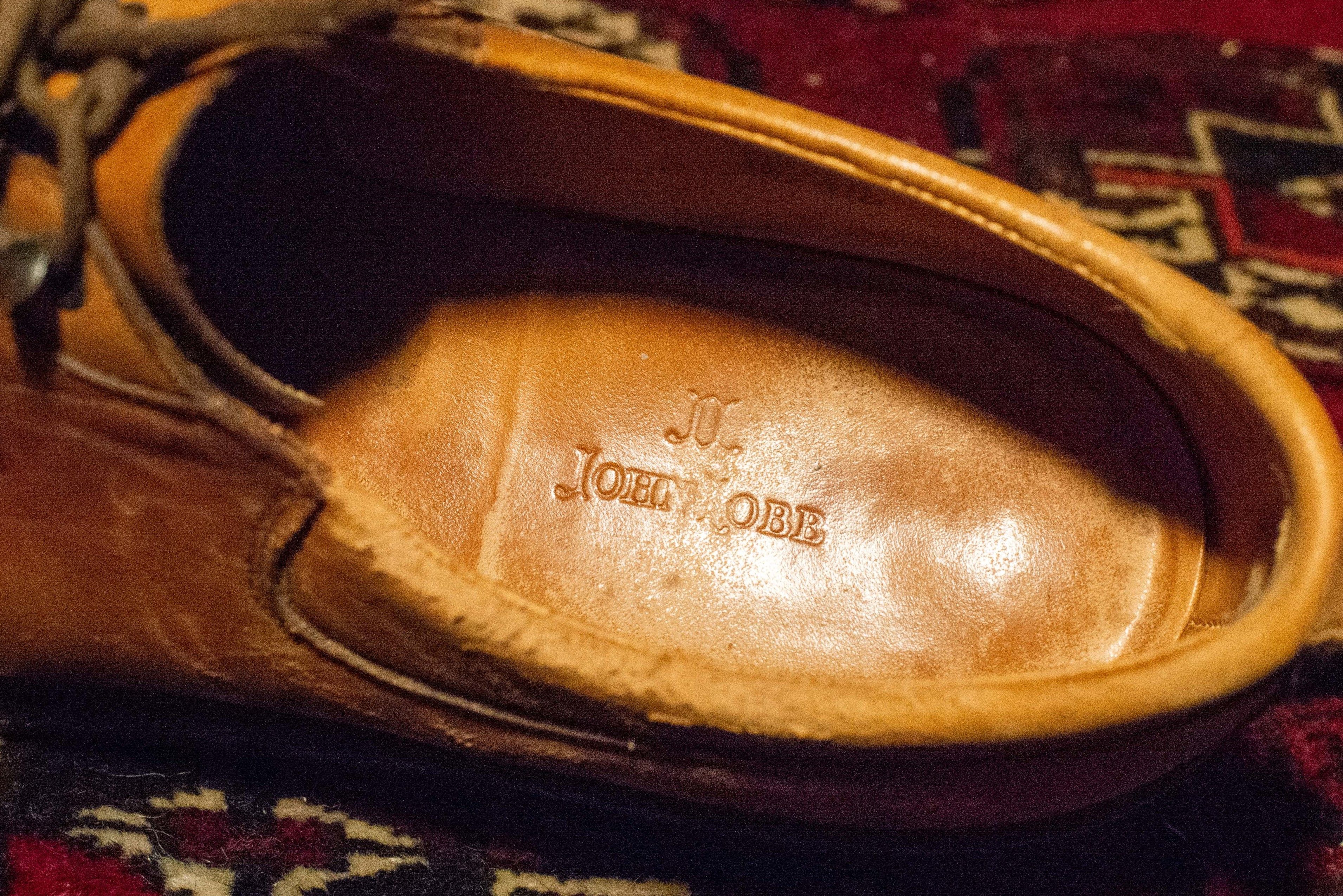 John Lobb John Lobb Almond Toed Derby Shoes w/ Trees Size US 10.5 / EU 43-44 - 3 Thumbnail