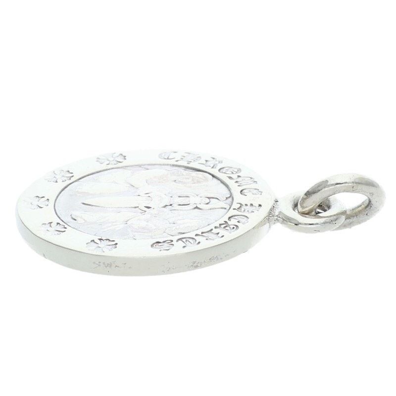 Chrome Hearts Chrome Hearts Angel Medal Charm Silver Necklace Size ONE SIZE - 4 Thumbnail