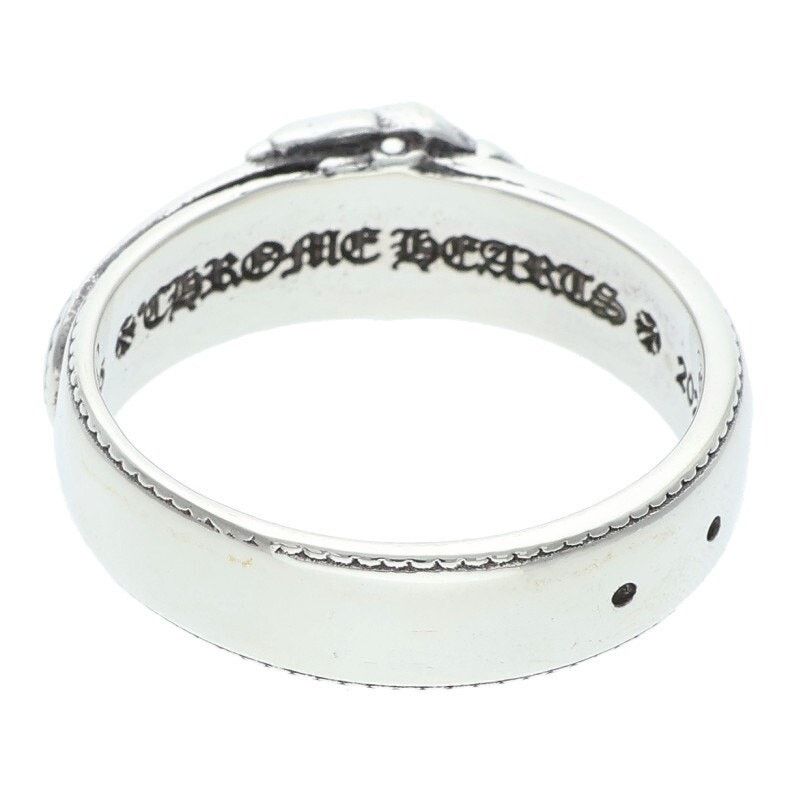 Chrome Hearts Chrome Hearts No. 21 Belted CH Logo Silver Ring Size ONE SIZE - 2 Thumbnail