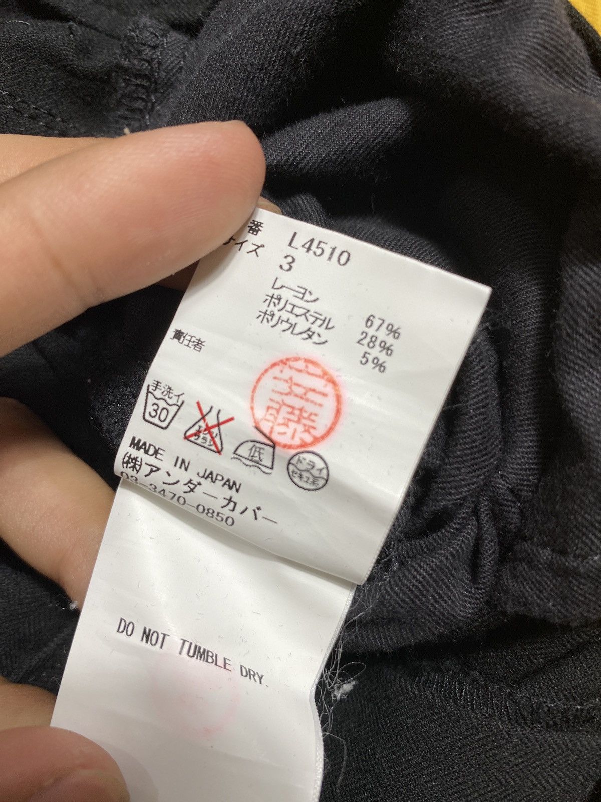 Undercover Undercover - Black Pants Size US 32 / EU 48 - 7 Thumbnail