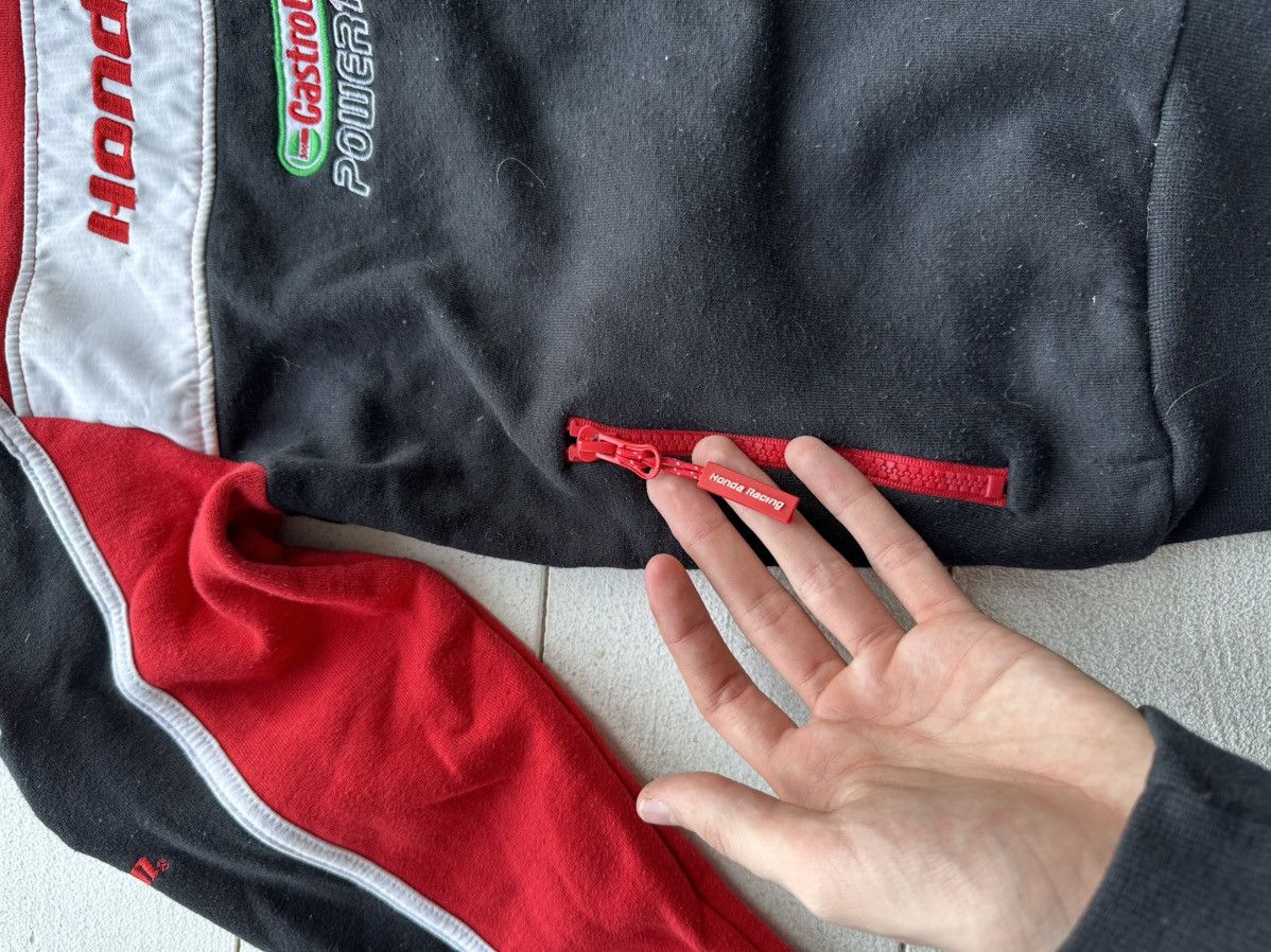 Vintage VNTG🚨RARE Racing HONDA CASTROL AKRAPOVICH ZIP Size M / US 6-8 / IT 42-44 - 7 Thumbnail
