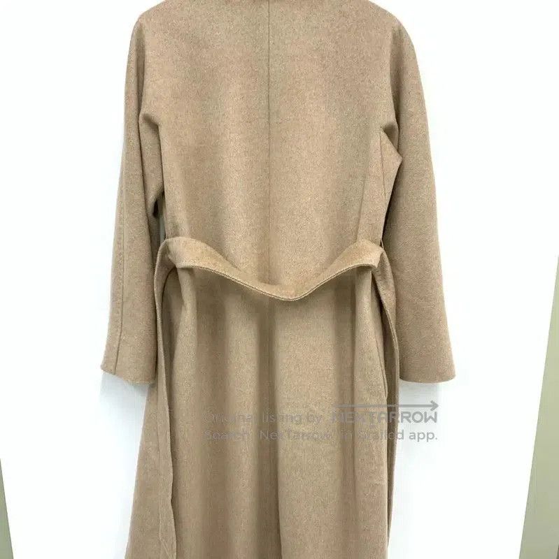 Max Mara MaxMara Khaki Women's Coat Size L . Size L / US 10 / IT 46 - 3 Thumbnail