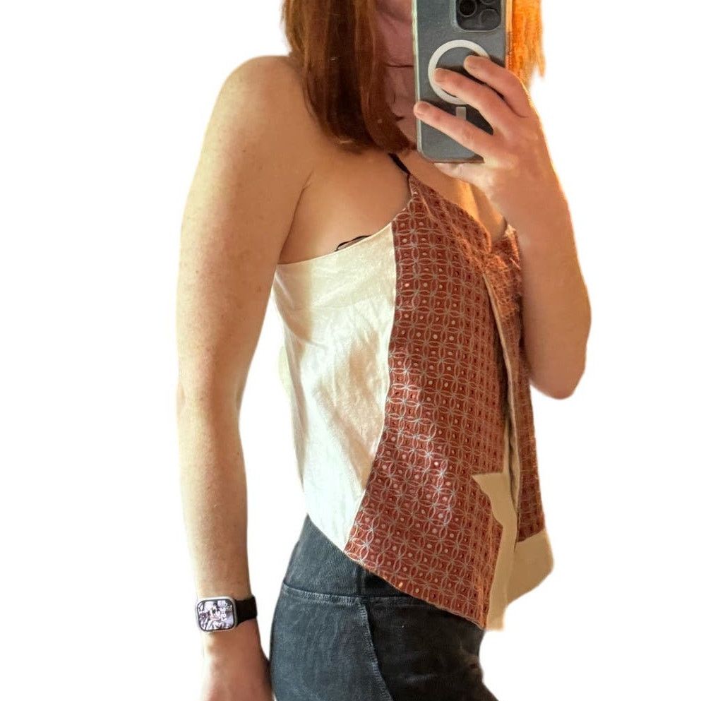 Other MAIYET Embellished Cotton Blend Cut Out Top Size 36 Size S / US 4 / IT 40 - 4 Thumbnail